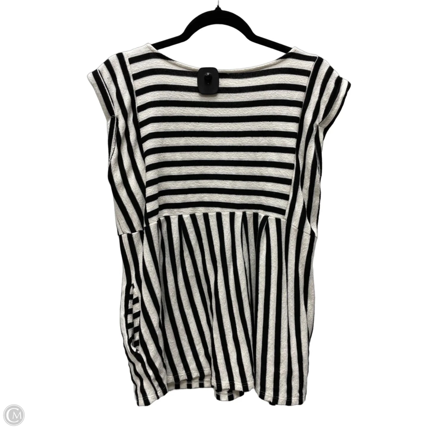 Top Sleeveless By By Together In Striped Pattern, Size: M