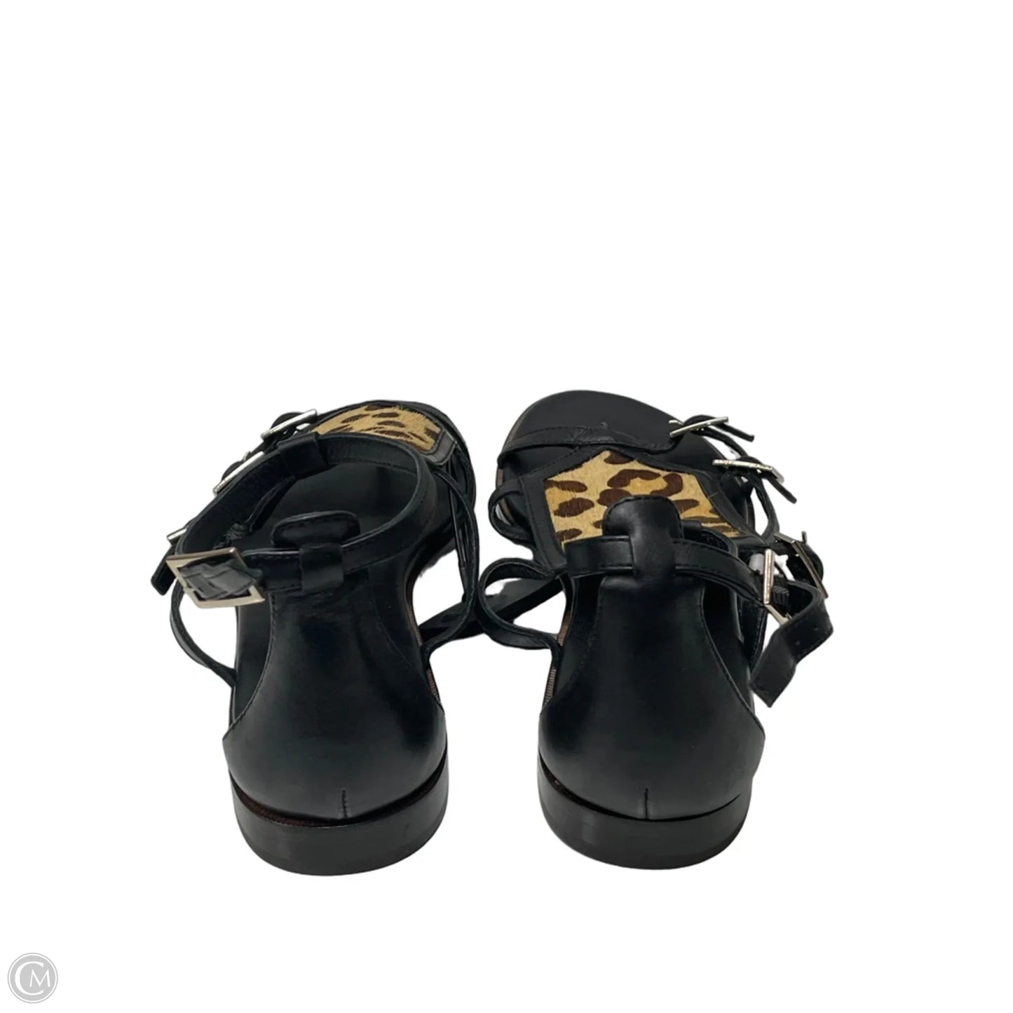 Sandals Flats By Donald Pliner In Animal Print, Size: 8.5