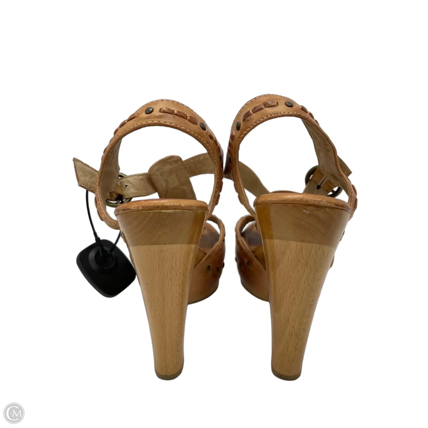 Sandals Designer By Frye In Tan, Size: 7