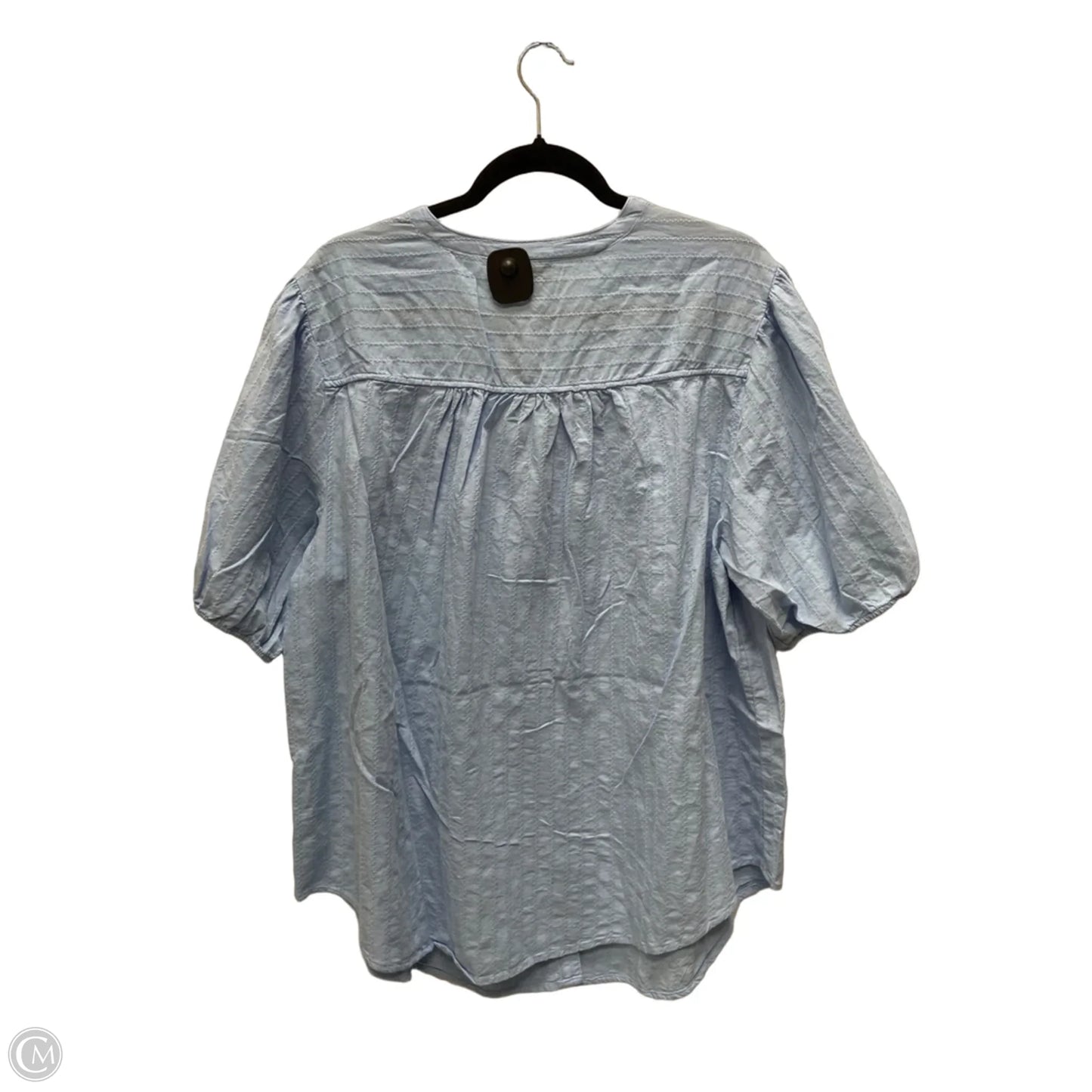 Top Short Sleeve By Torrid In Blue, Size: 2x