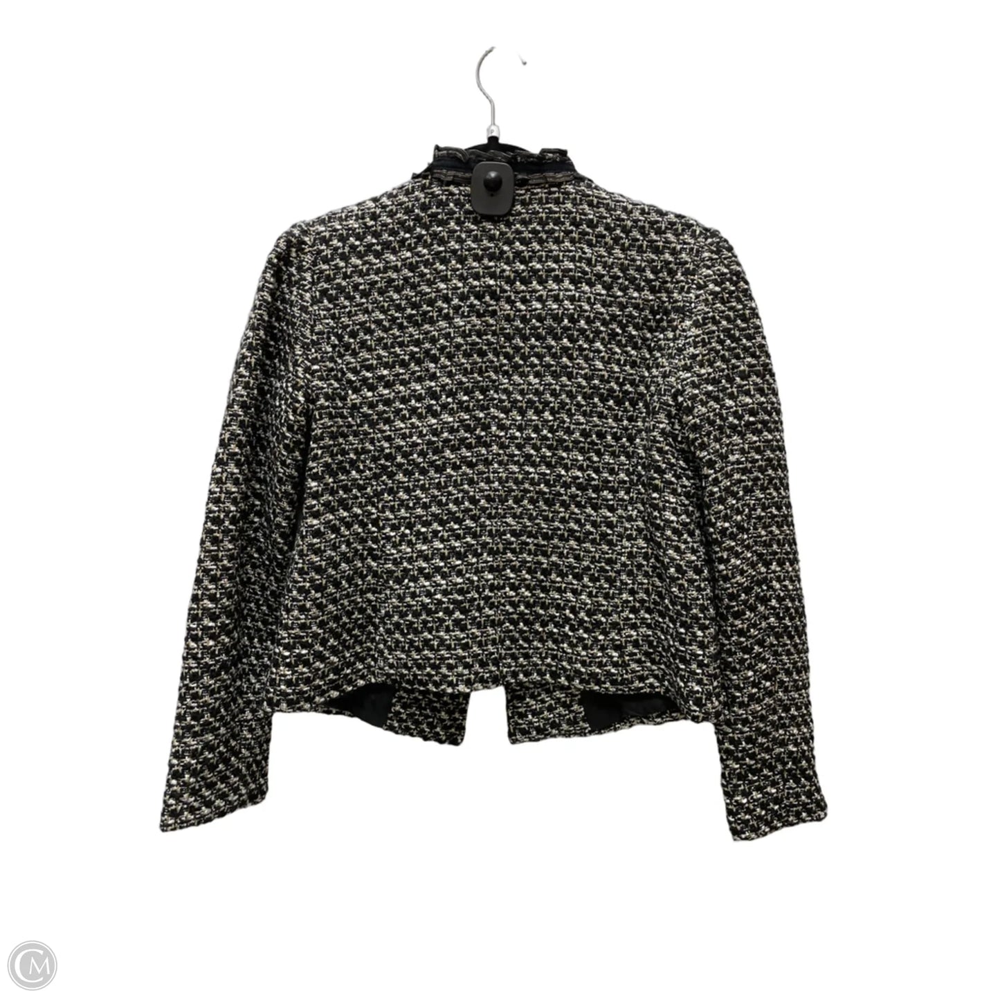 Blazer By Talbots In Black & Gold, Size: 4p