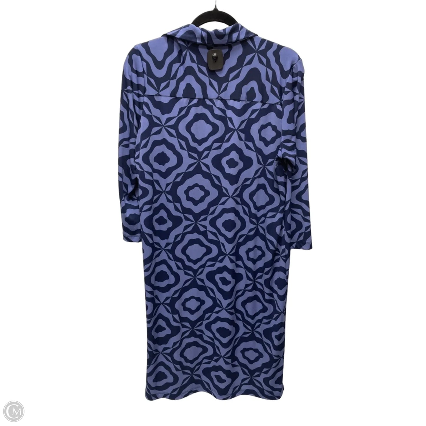 Dress Casual Short By Tori Richards In Geometric Pattern, Size: Xl