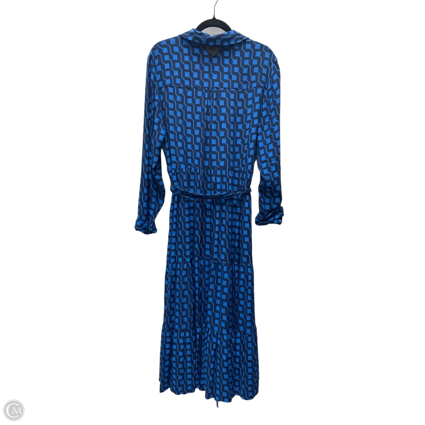 Dress Casual Maxi By Boden In Geometric Pattern, Size: Xl