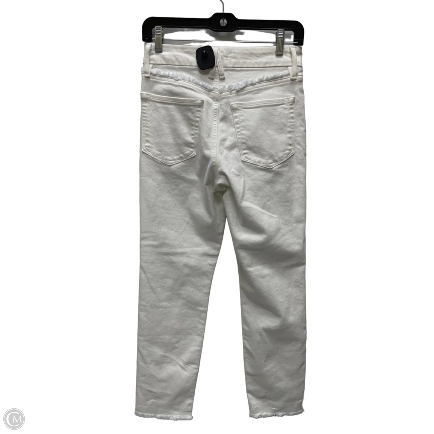 Jeans Skinny By Good American In White, Size: 4
