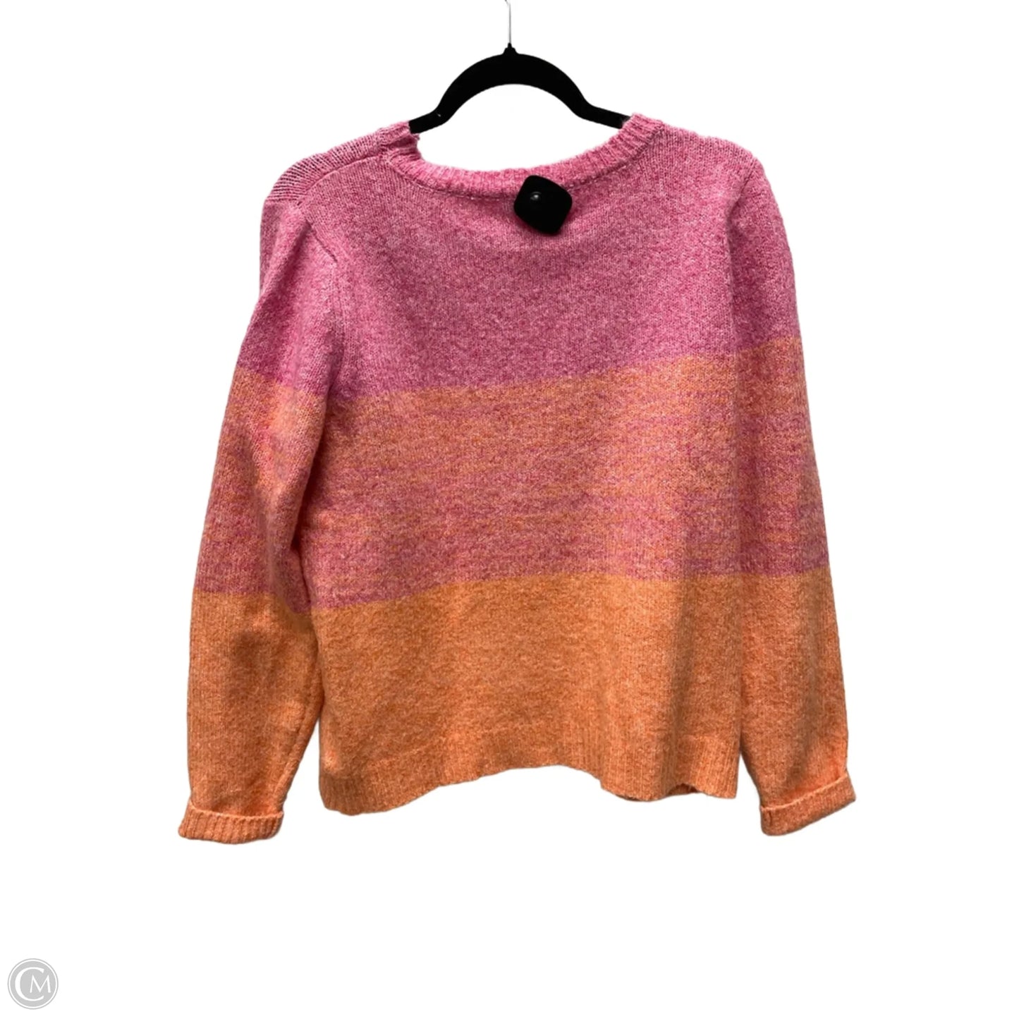 Sweater By Cupcakes And Cashmere In Orange & Pink, Size: M