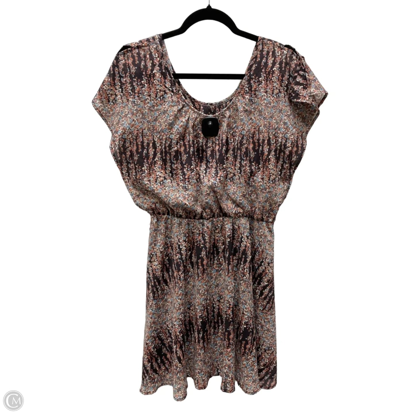 Dress Casual Short By Bar Iii In Brown & Cream, Size: M