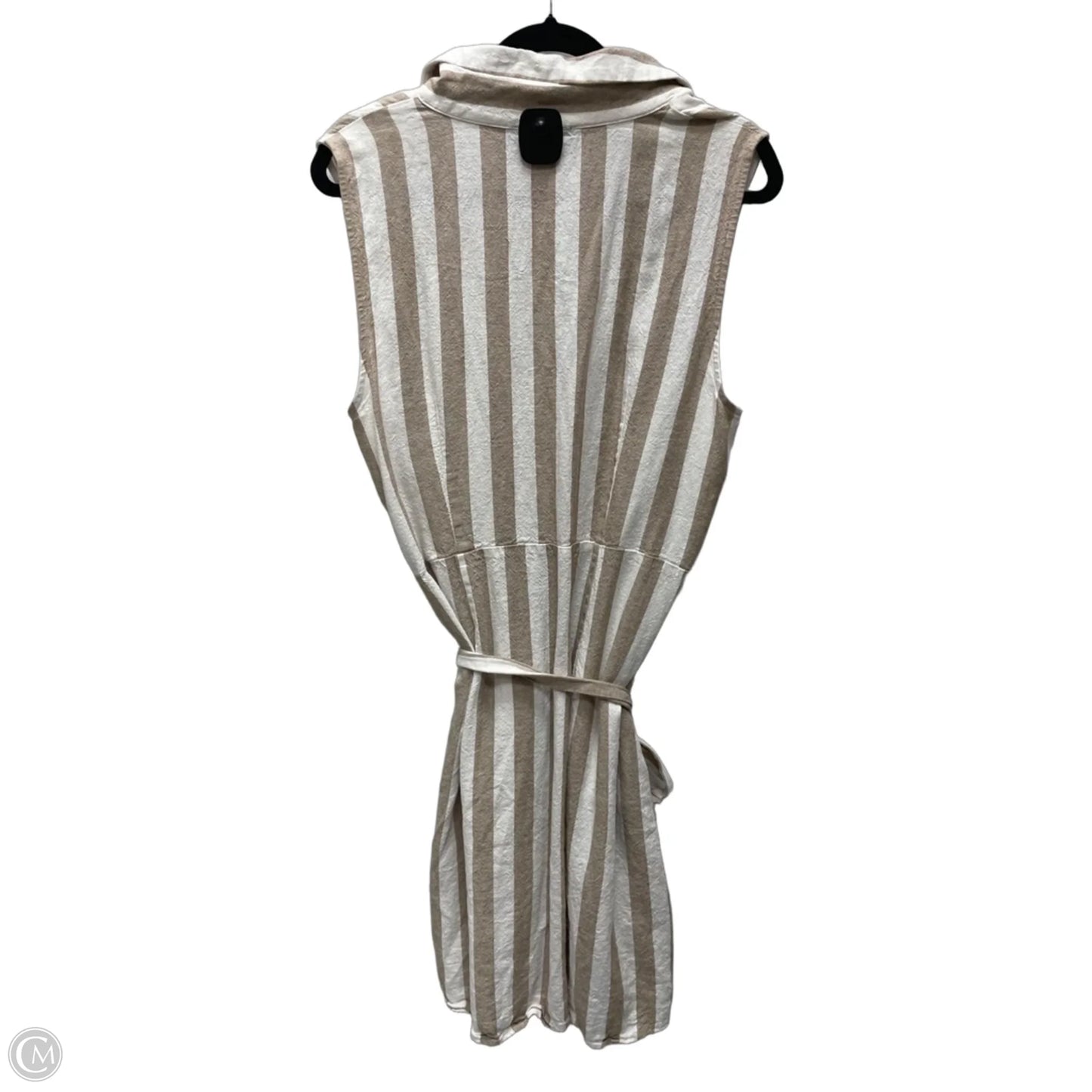 Dress Casual Short By Glamour In Striped Pattern, Size: Xl