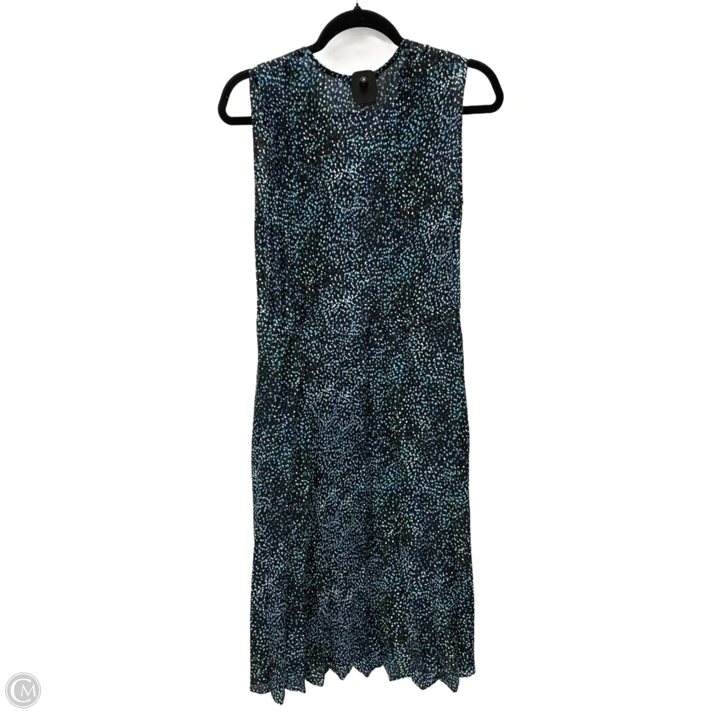 Dress Casual Midi By Banana Republic In Polkadot Pattern, Size: M