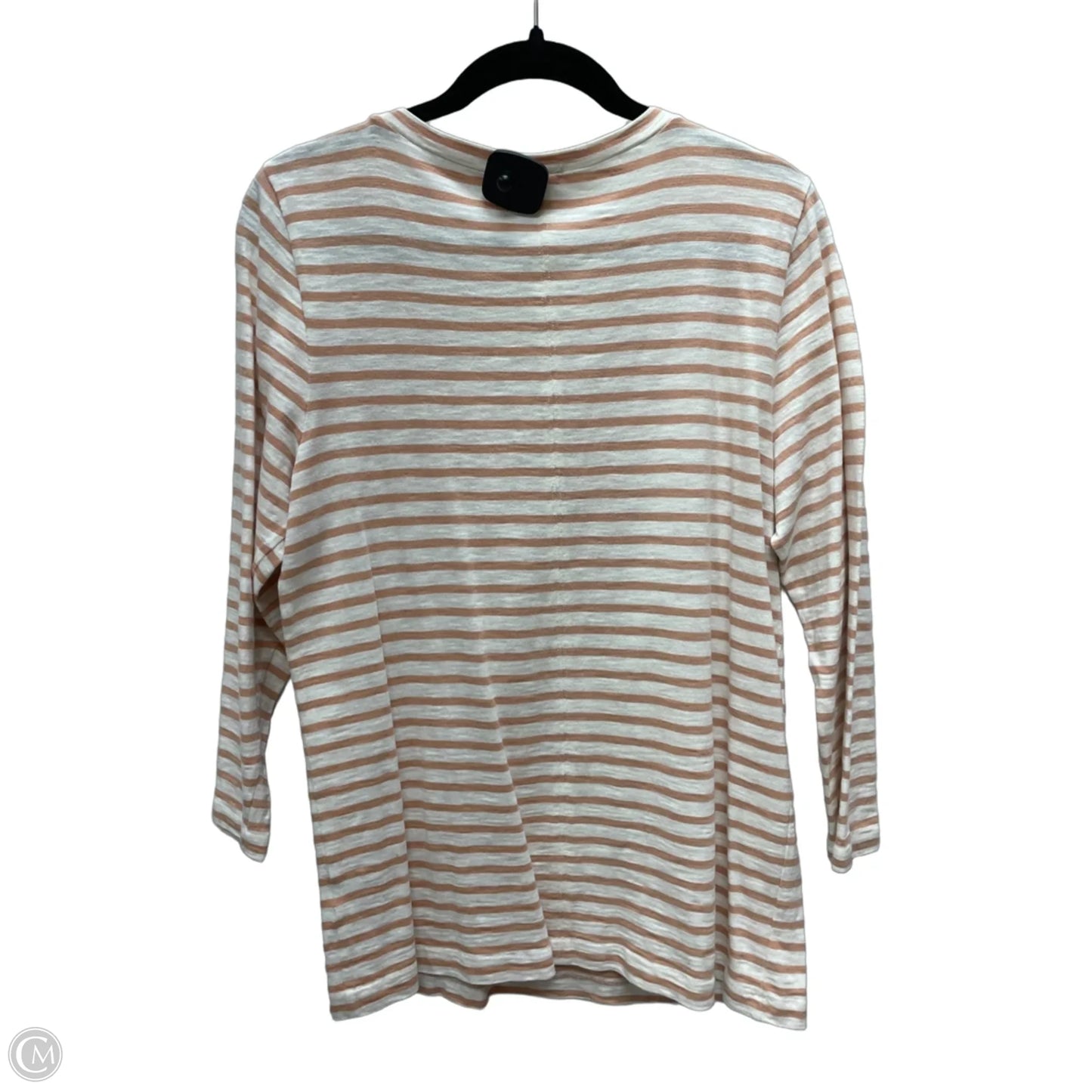 Top Long Sleeve By J. Crew In Striped Pattern, Size: L