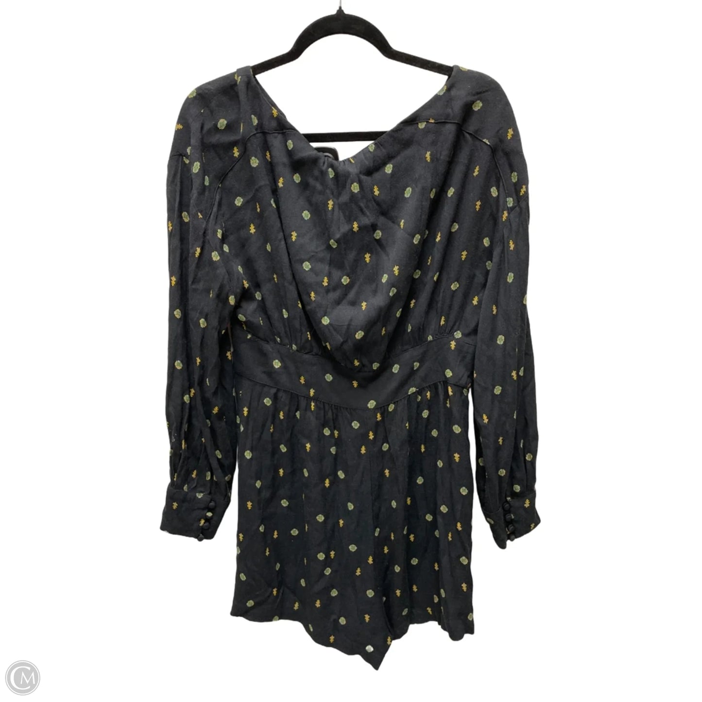 Romper By Free People In Floral Print, Size: L