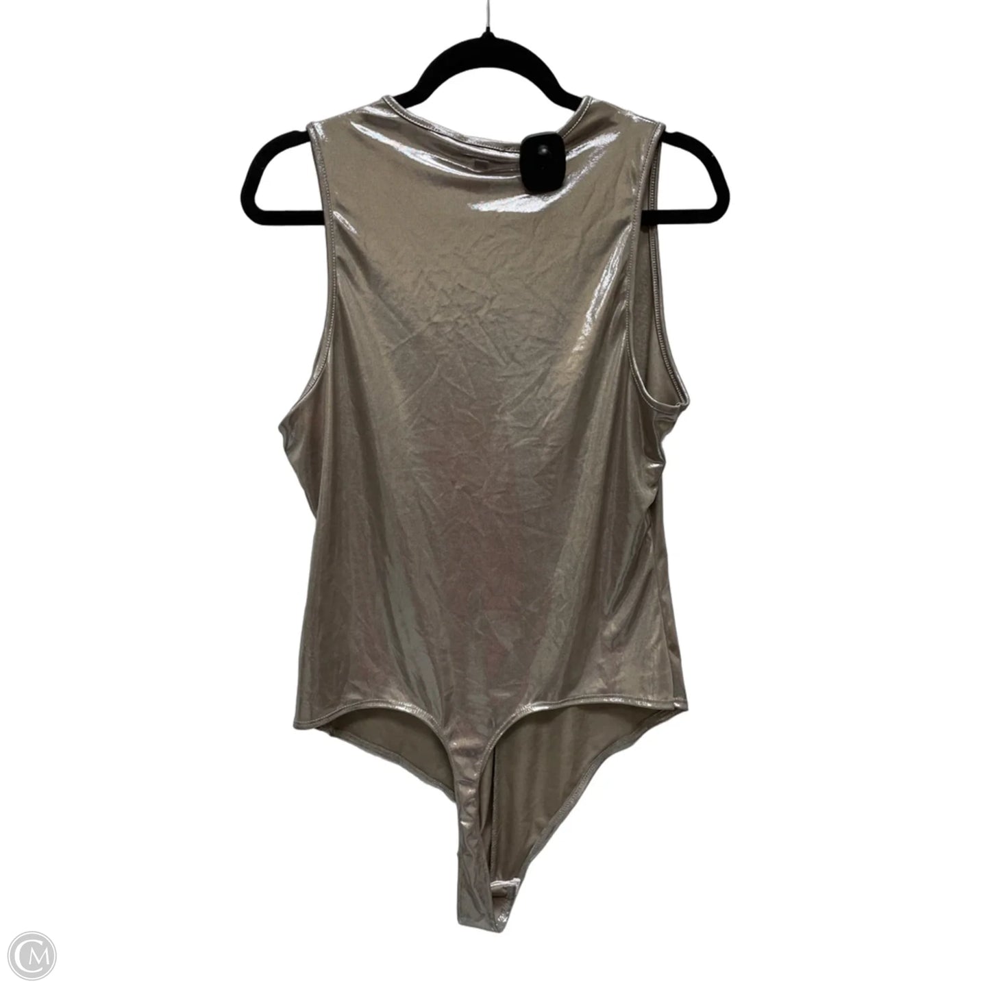 Bodysuit By Fashion Nova In Gold, Size: 2x