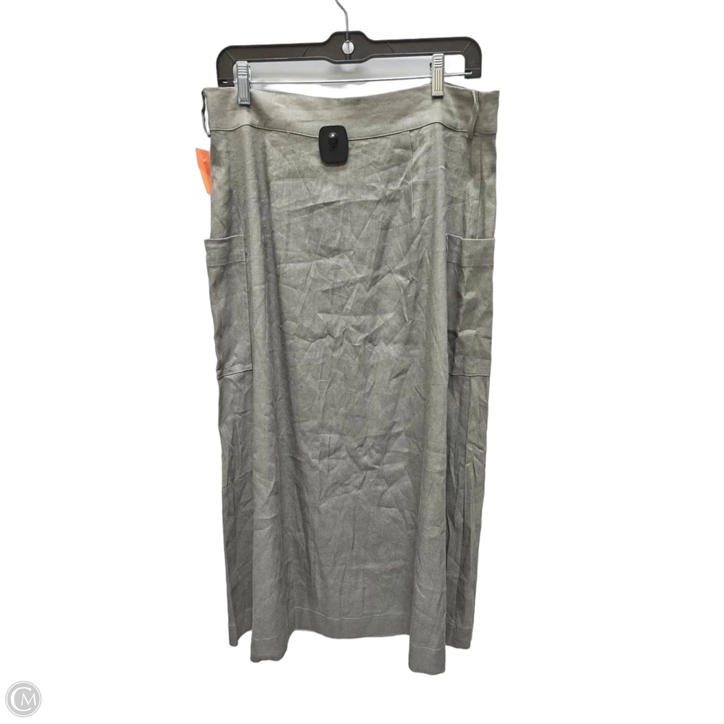 Skirt Maxi By Cmb In Grey, Size: 12
