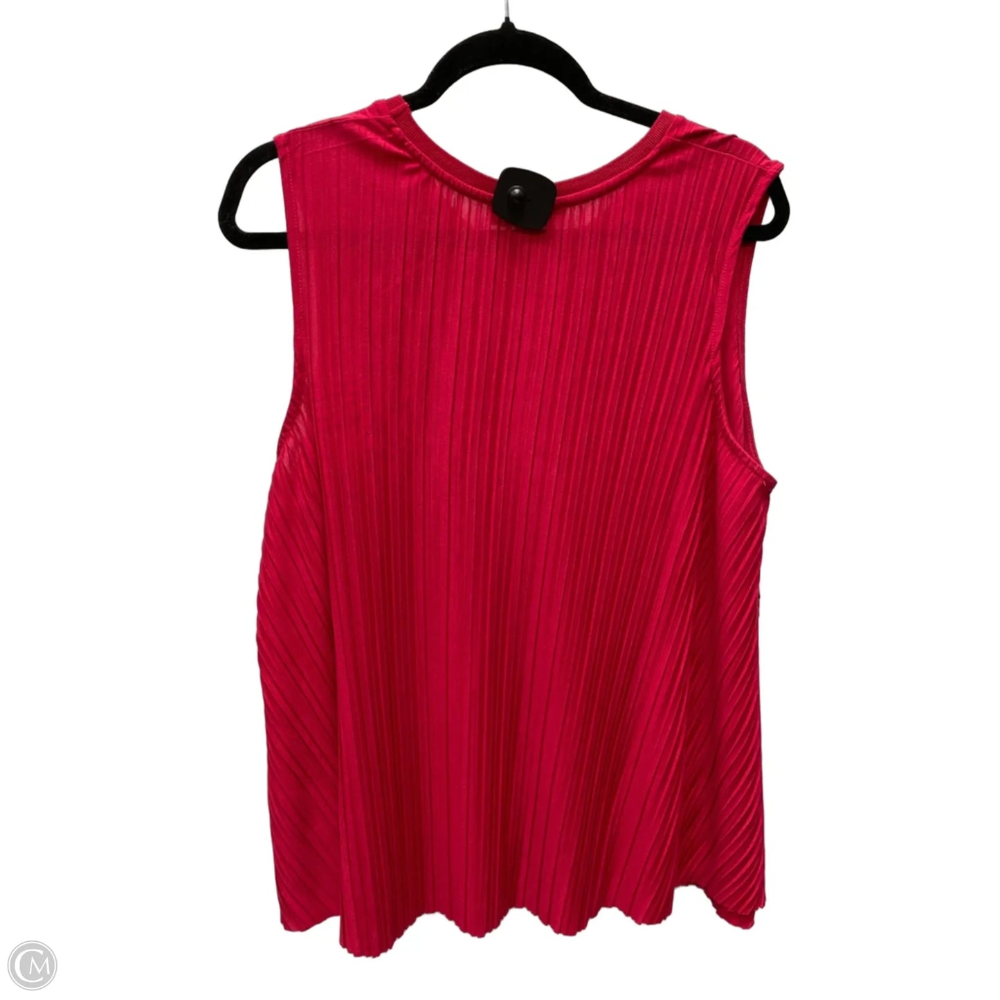 Top Sleeveless By Philosophy In Pink, Size: Xl