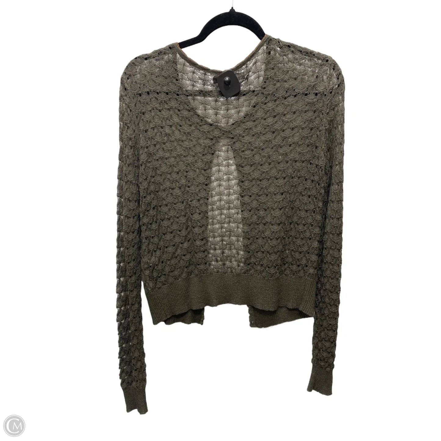 Sweater Cardigan By Jennifer Lopez In Green, Size: S