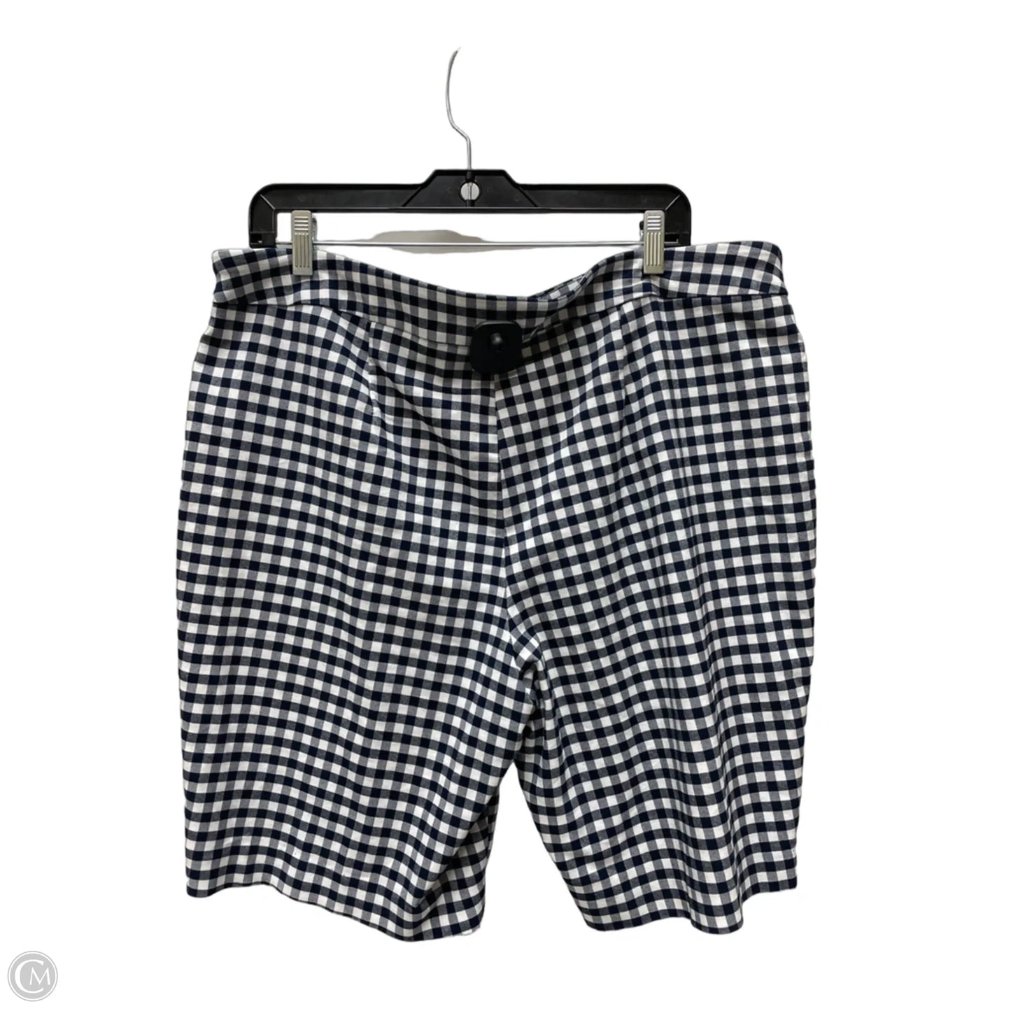 Shorts By Time And Tru In Checkered Pattern, Size: 20