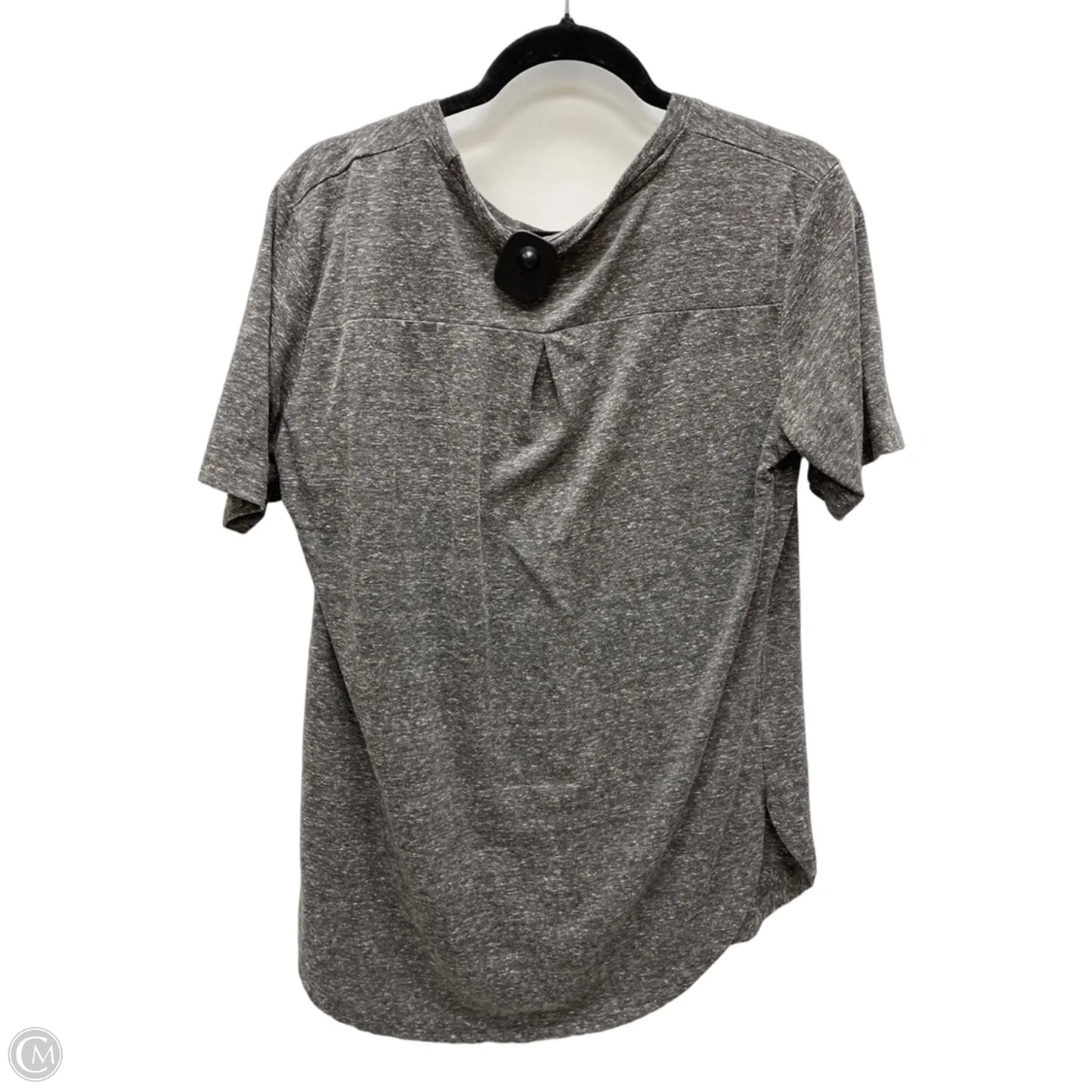 Top Short Sleeve By Clothes Mentor In Grey, Size: Xl