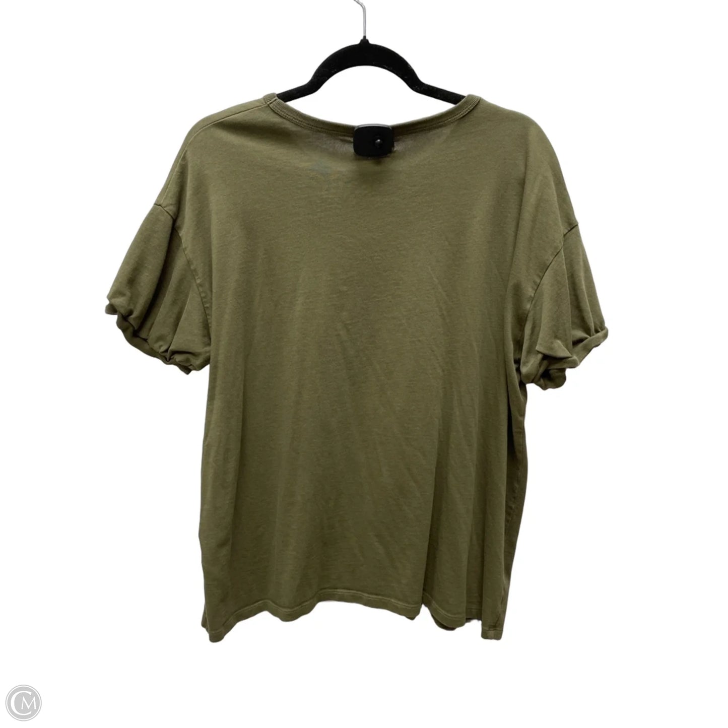 Top Short Sleeve By Madewell In Green, Size: Xl