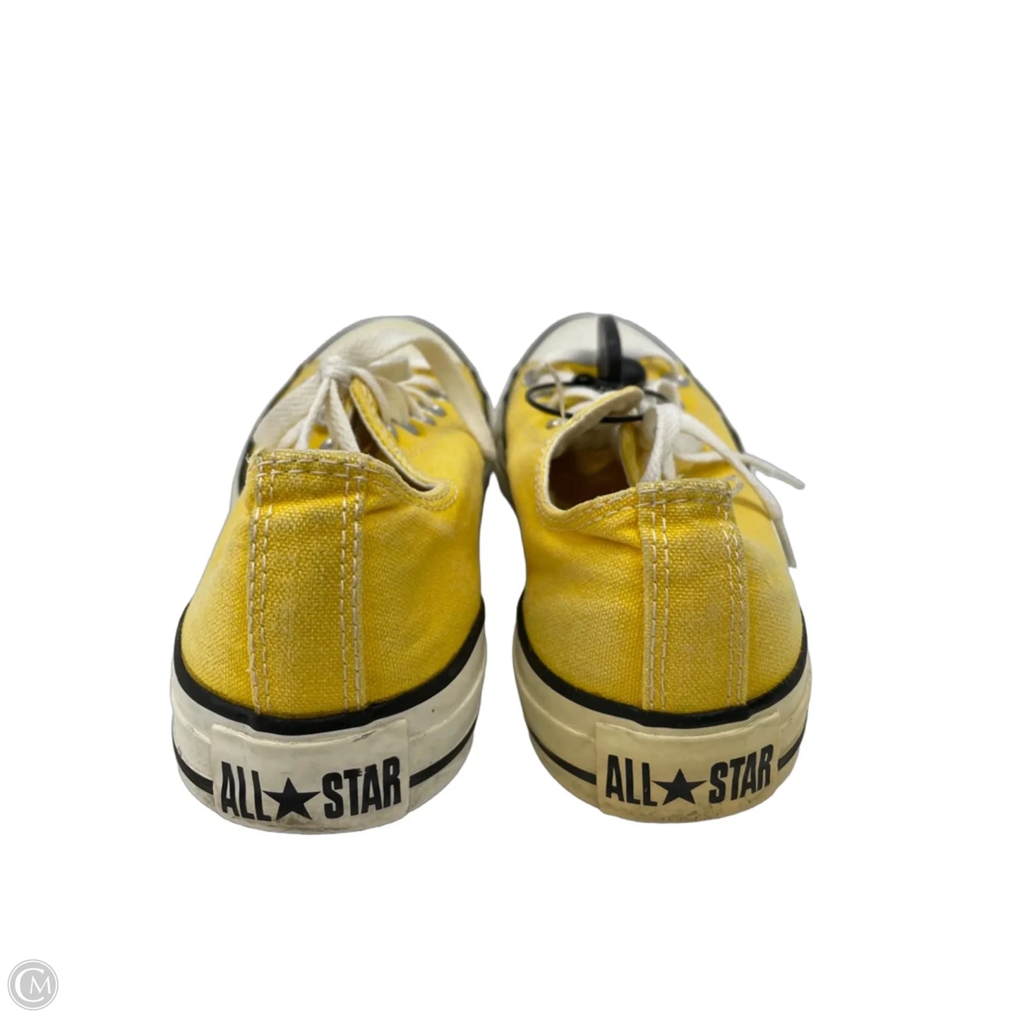 Shoes Sneakers By Converse In Yellow, Size: 9