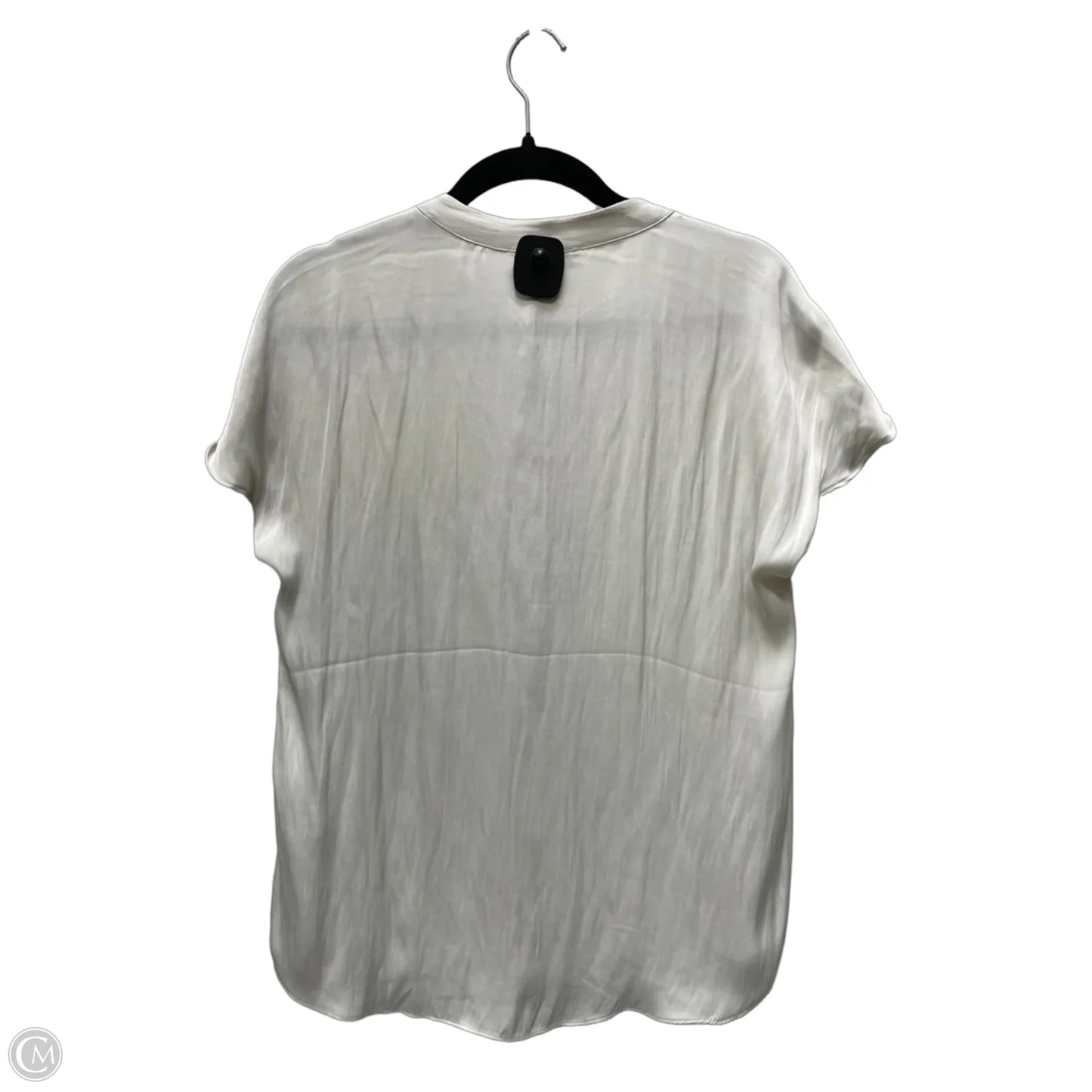 Blouse Short Sleeve By Rachel Zoe In Beige, Size: S