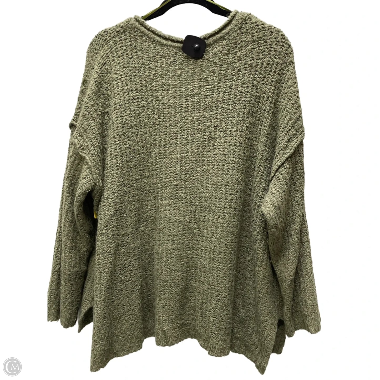 Sweater By Very J In Green, Size: 2x