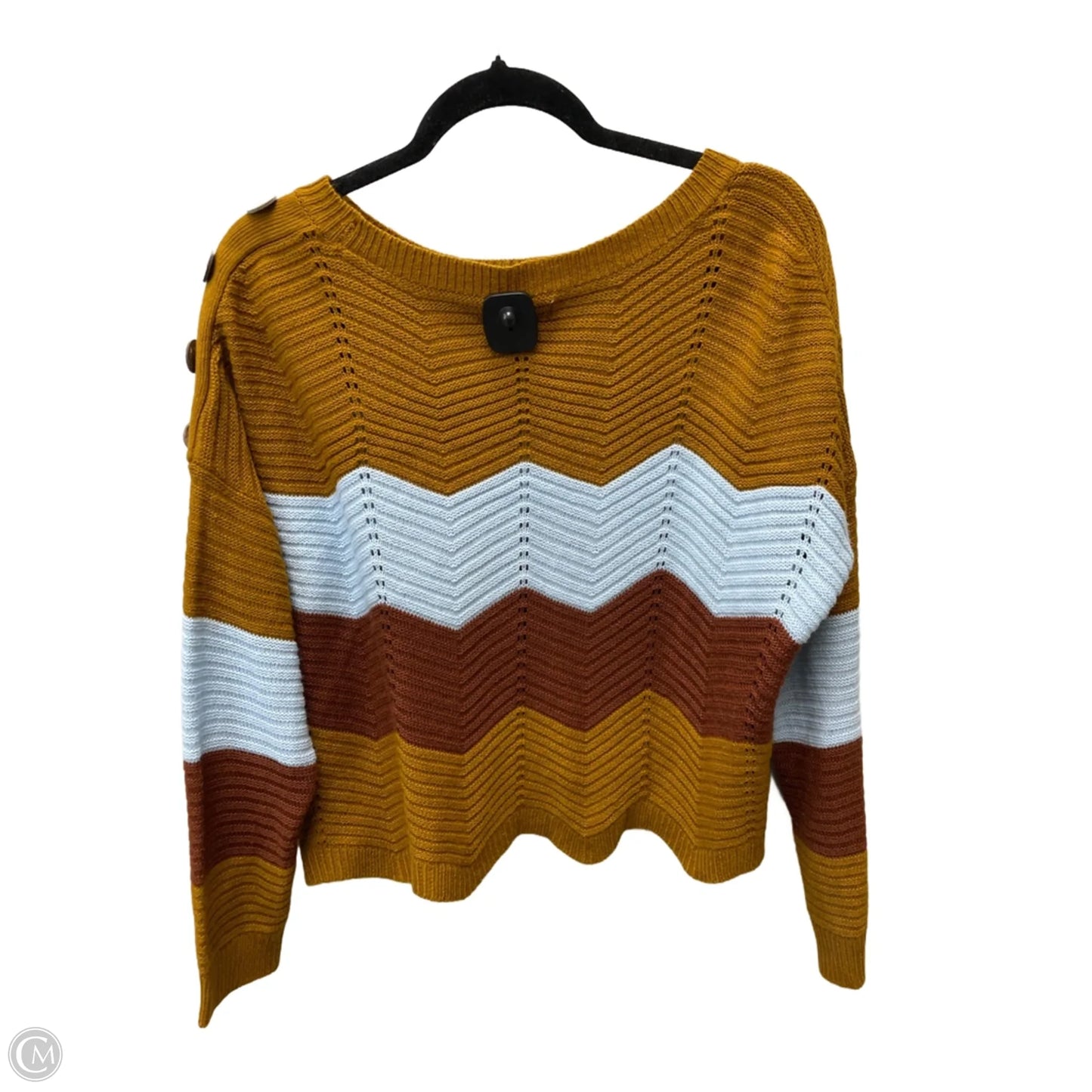 Sweater By Clothes Mentor In Multi-colored, Size: Xl