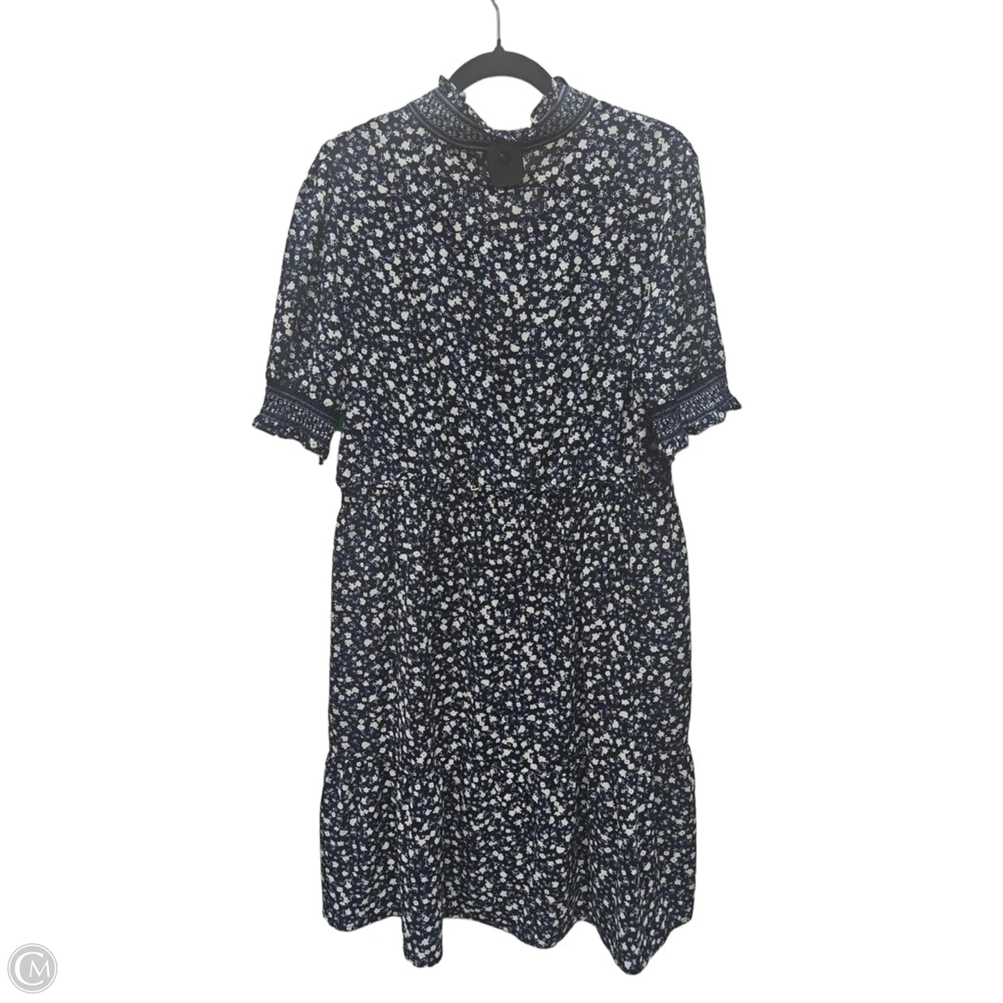 Dress Casual Short By London Times In Floral Print, Size: L