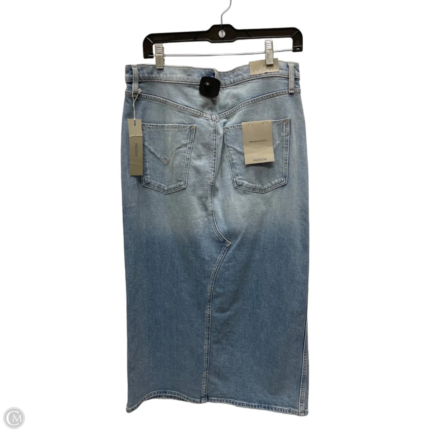 Skirt Maxi By Hudson In Blue Denim, Size: 18