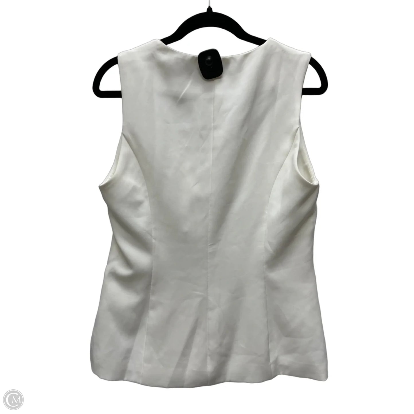 Vest Other By Clothes Mentor In Cream, Size: M