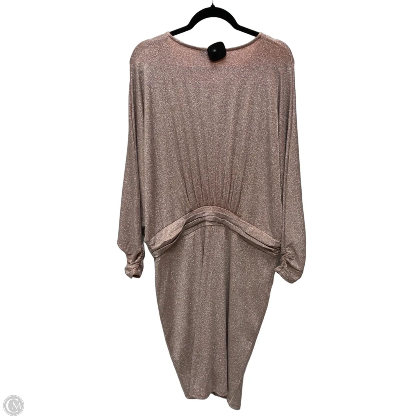 Dress Party Short By Eloquii In Rose Gold, Size: Xl