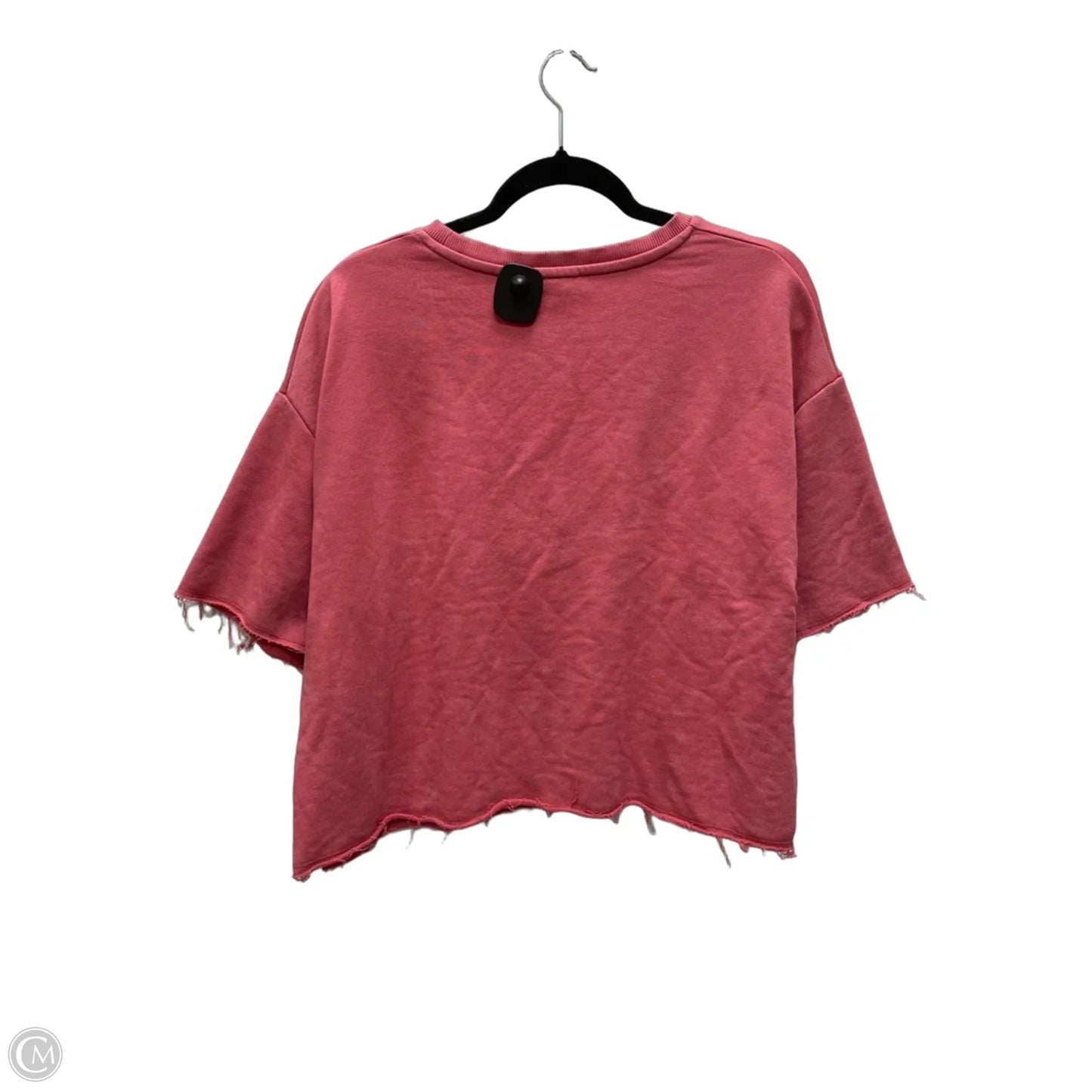 Top Short Sleeve By Francesca's In Pink, Size: M