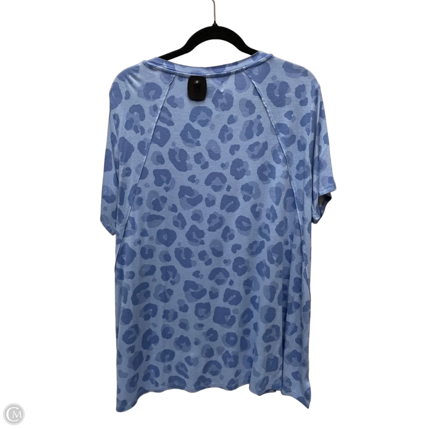 Top Short Sleeve By Mudpie In Animal Print, Size: Xl