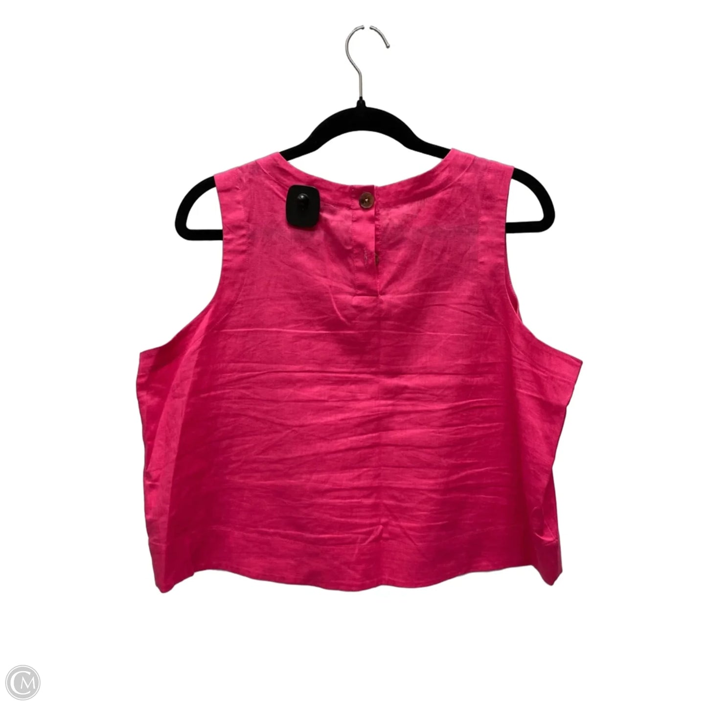 Top Sleeveless By Express In Pink, Size: L