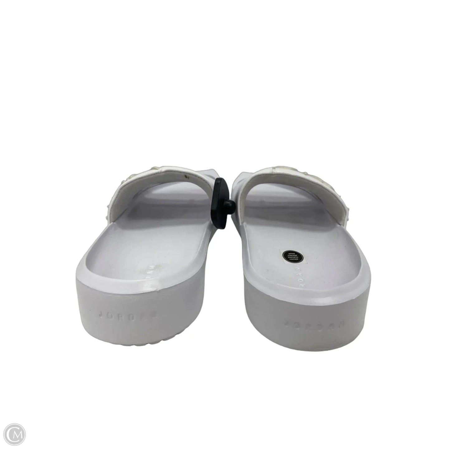 Sandals Sport By JORDAN In White, Size: 7