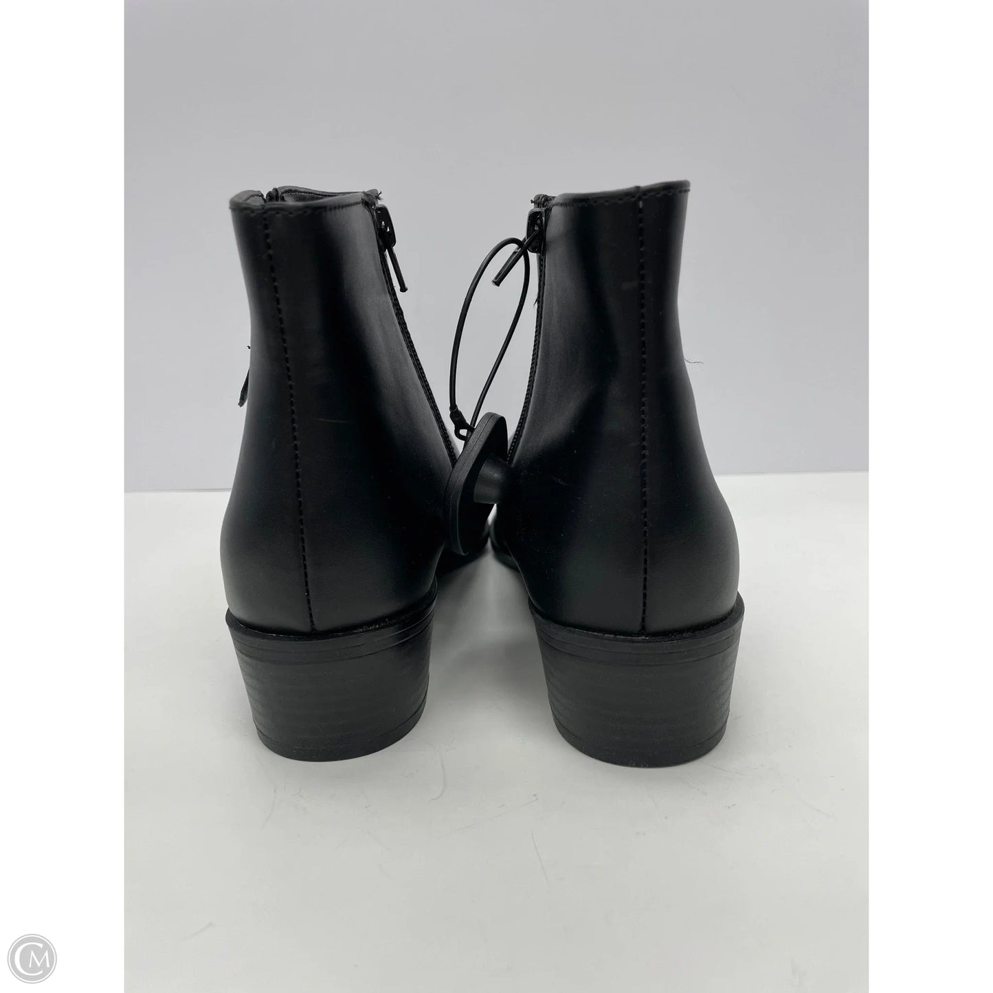 Boots Ankle Heels By Worthington In Black, Size: 8.5
