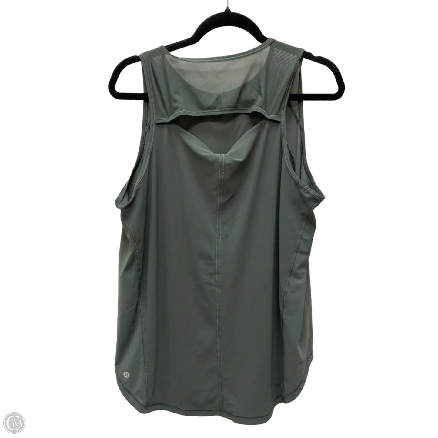 Athletic Tank Top By Lululemon In Green, Size: L