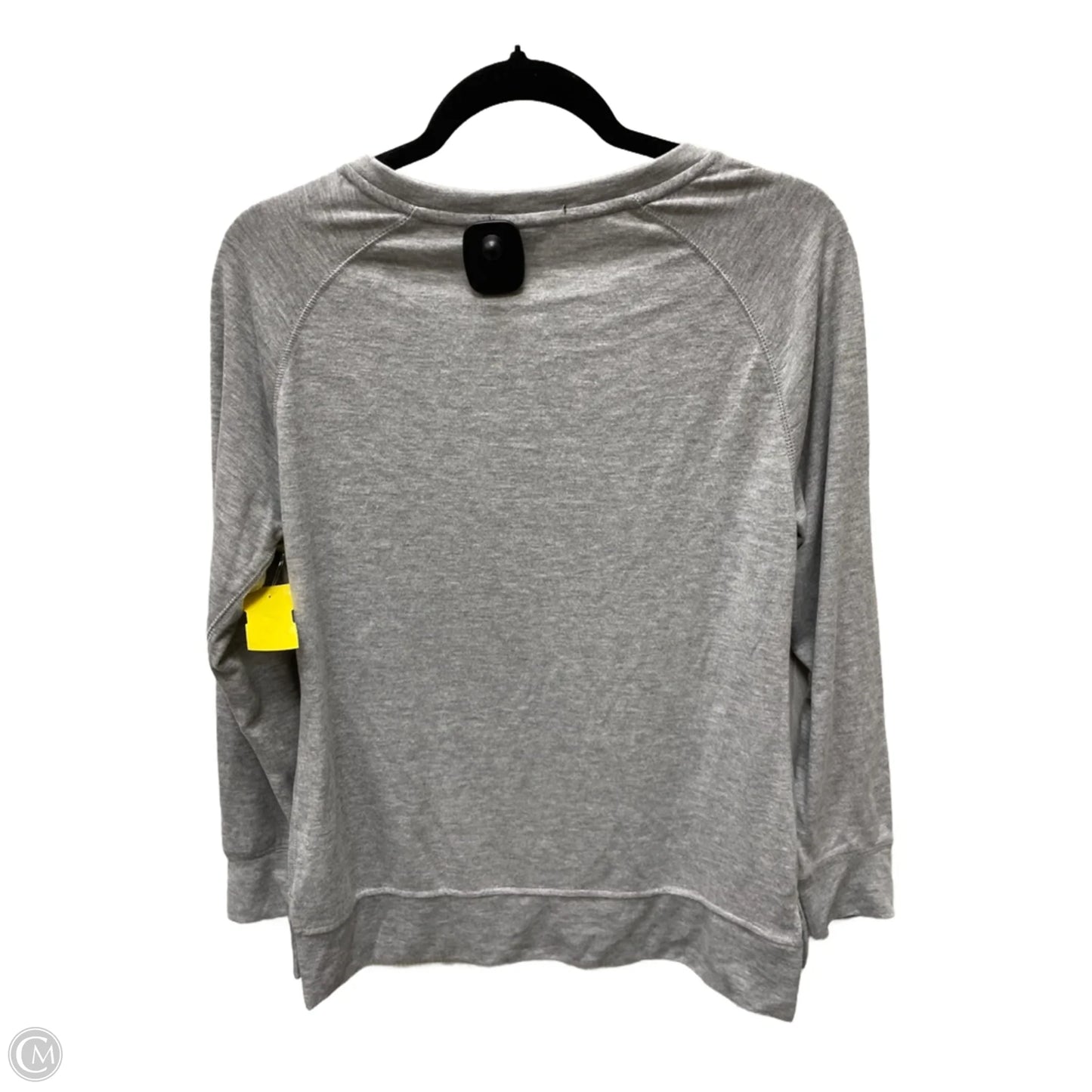 Top Long Sleeve By Modrn Canvas In Grey, Size: S