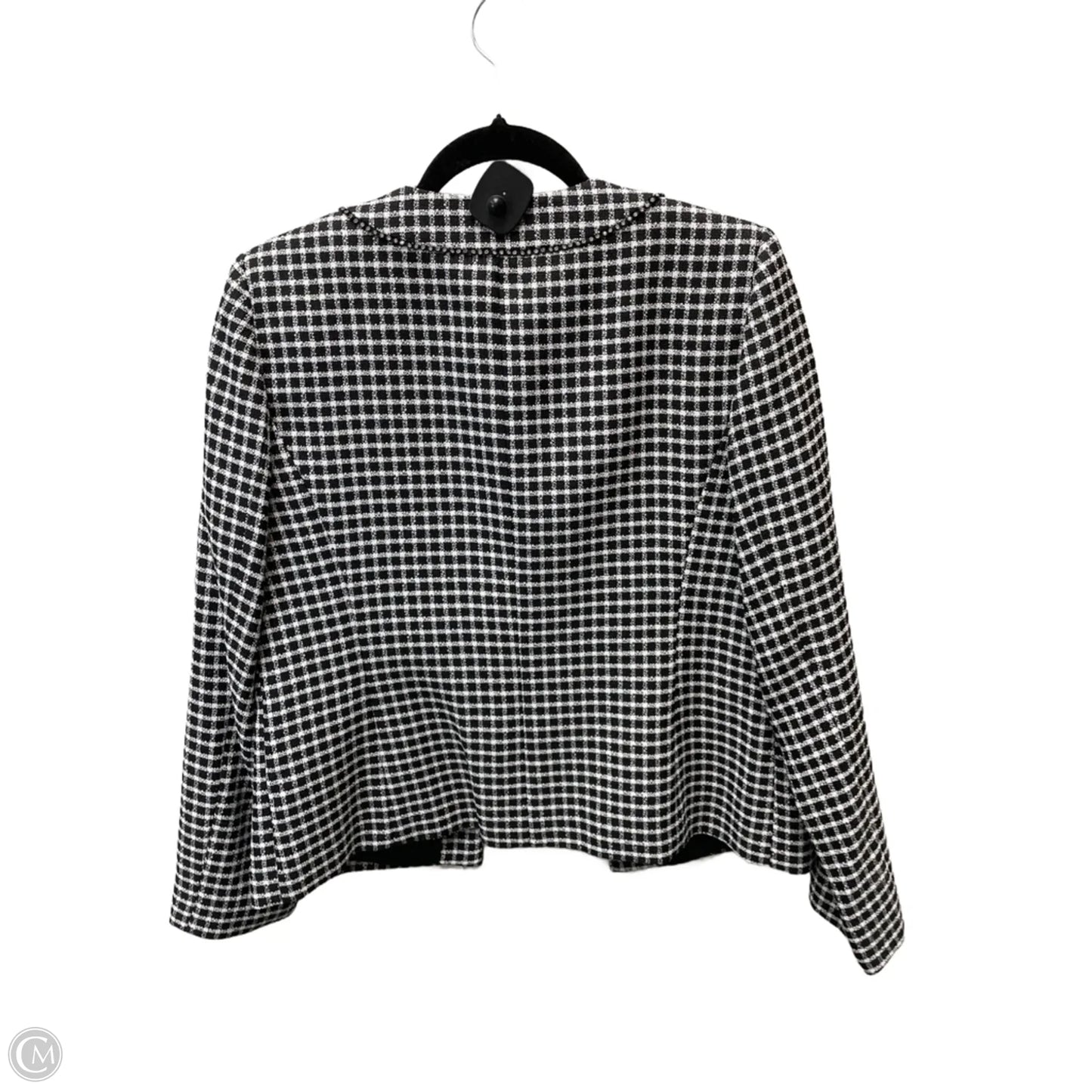 Blazer By Preston And New York In Checkered Pattern, Size: M