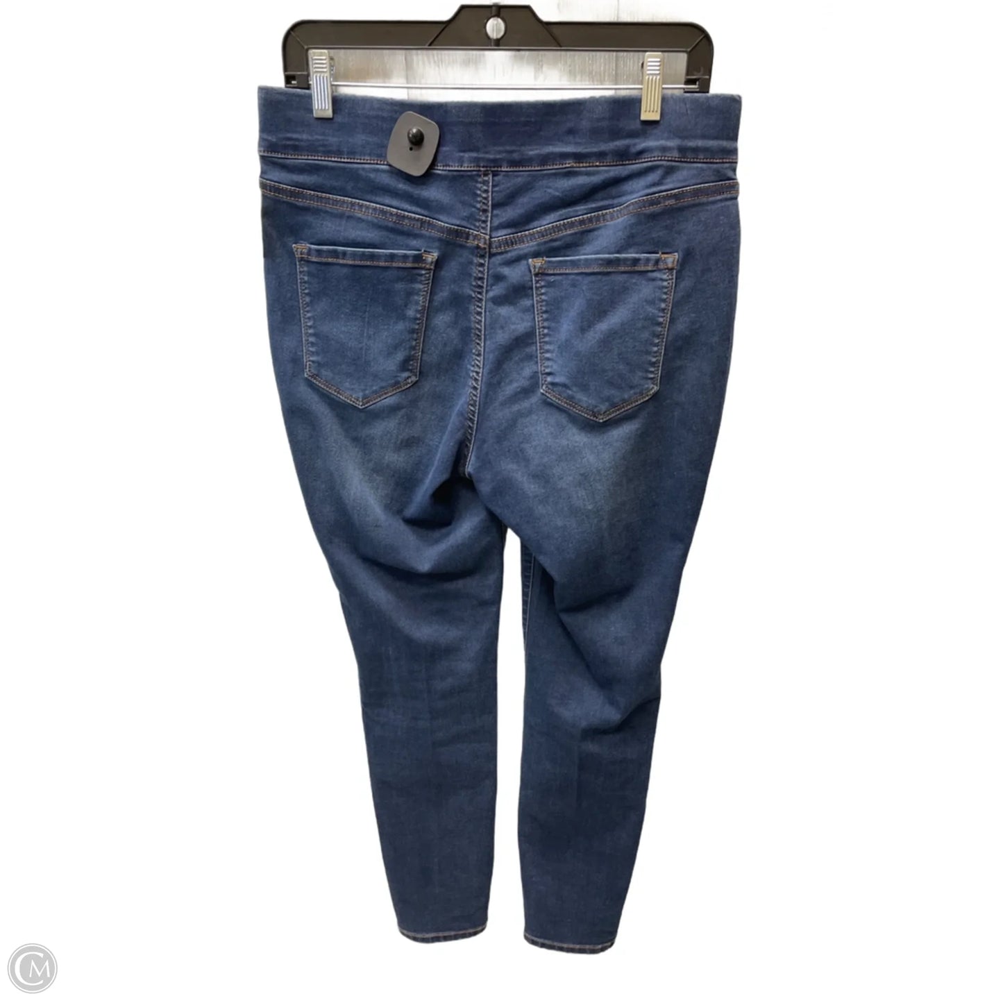 Jeans Skinny By Bandolino In Blue Denim, Size: 12p