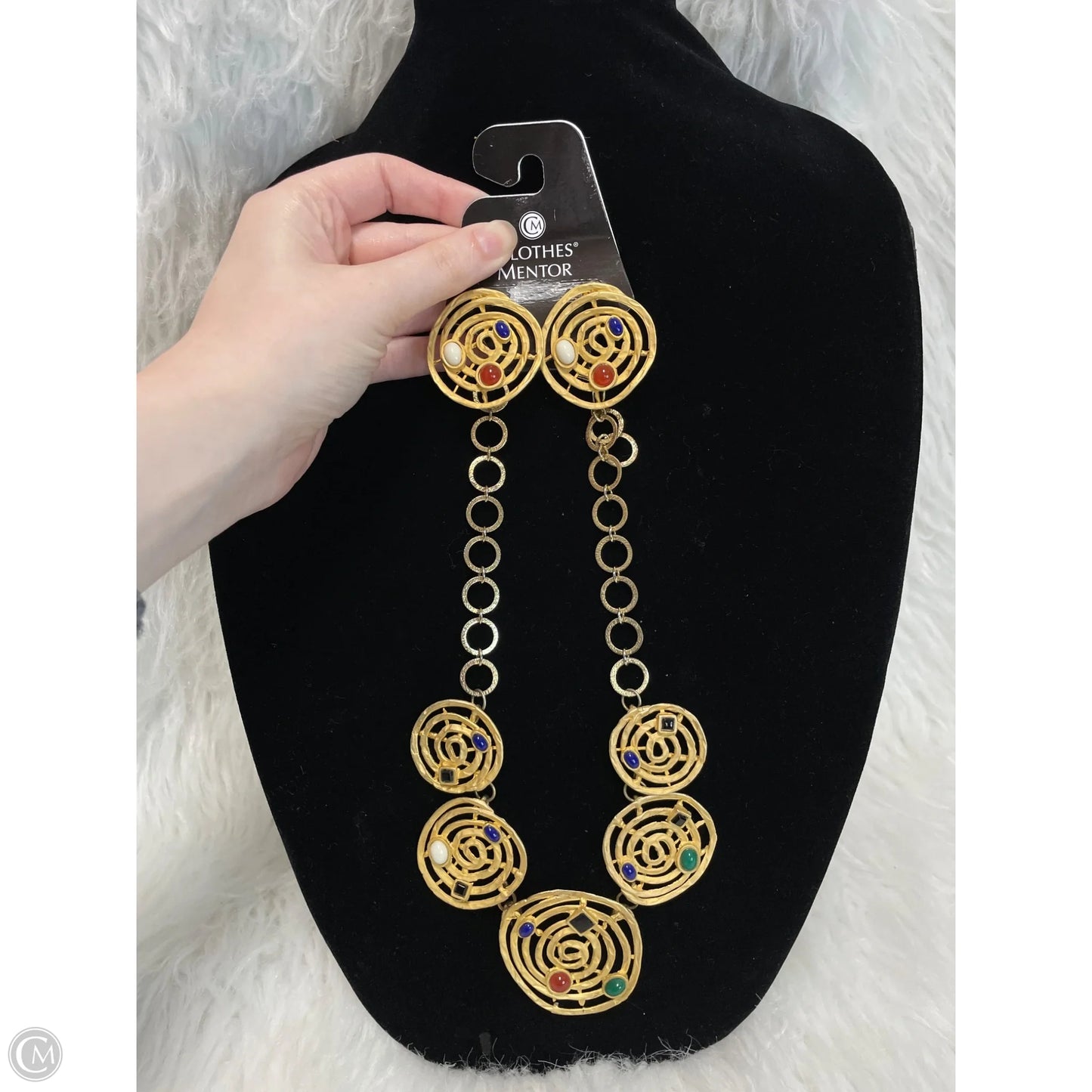 Necklace Set By Chicos, Size: 02 Piece Set