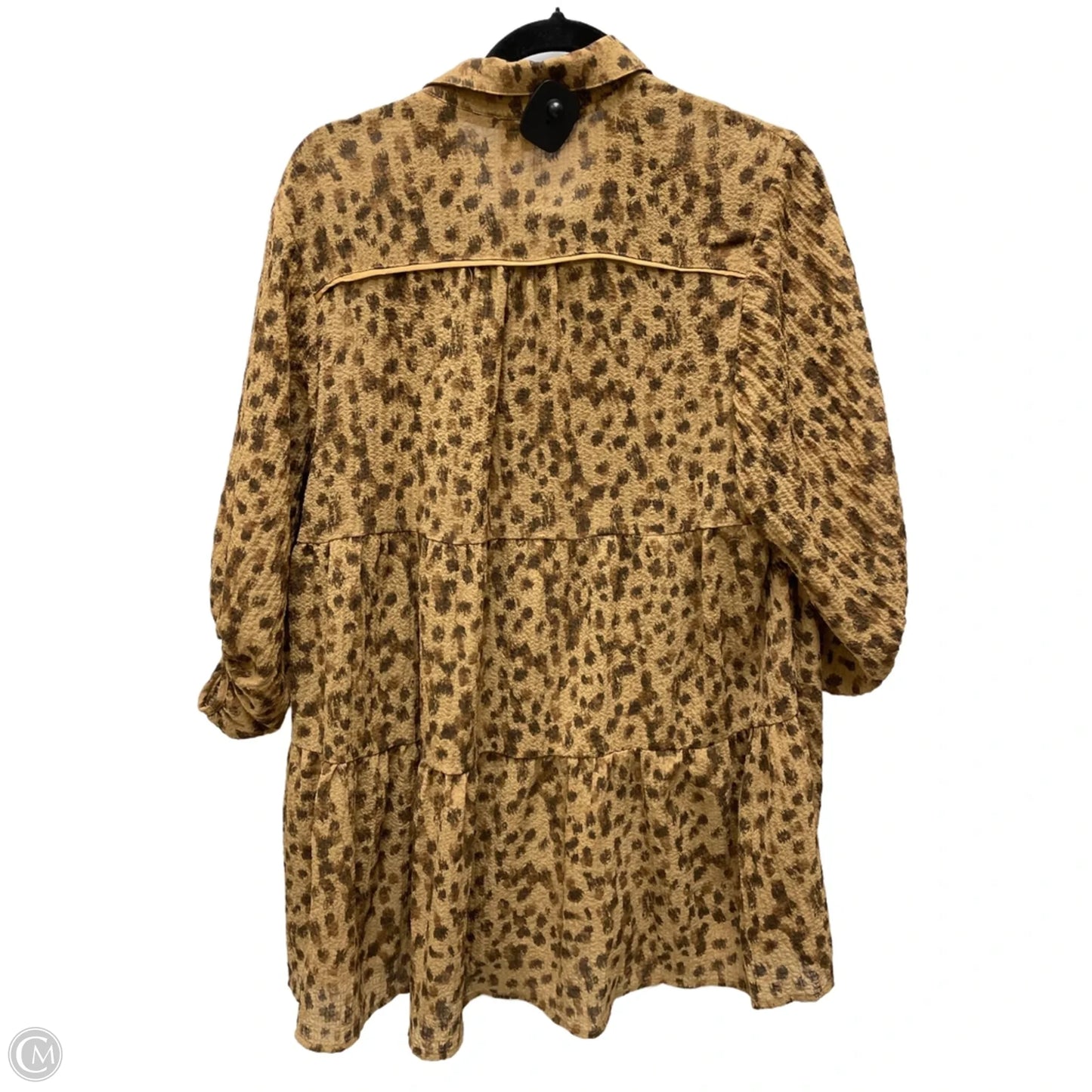 Tunic 3/4 Sleeve By Umgee In Polkadot Pattern, Size: M