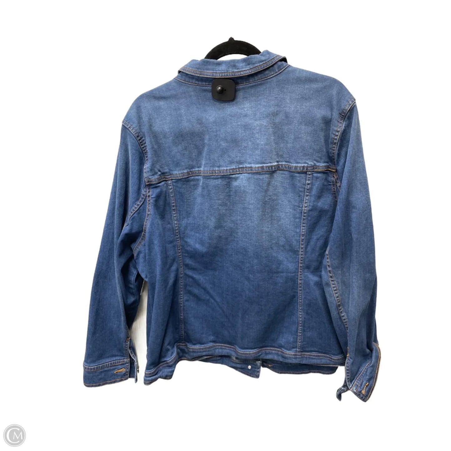 Jacket Denim By Liz Claiborne In Blue Denim, Size: 4x
