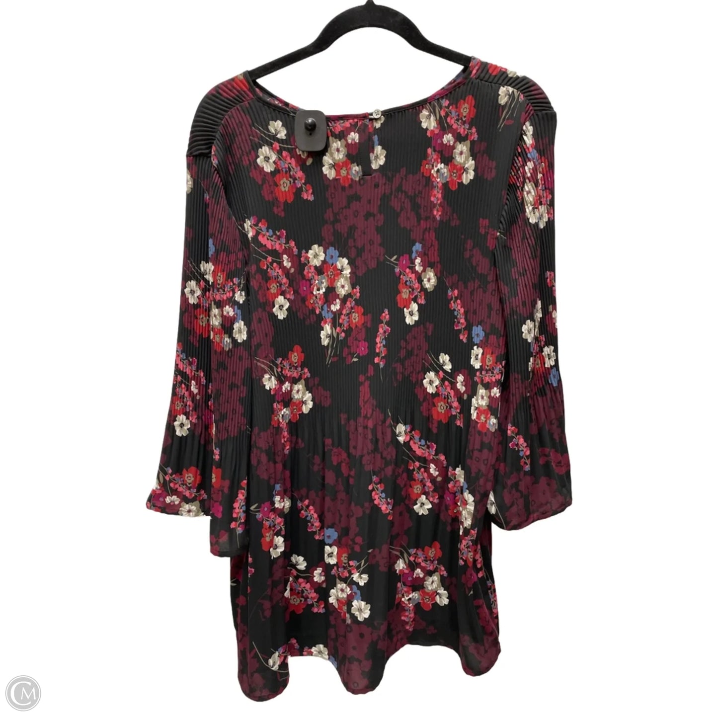 Blouse Long Sleeve By J. Jill In Floral Print, Size: M