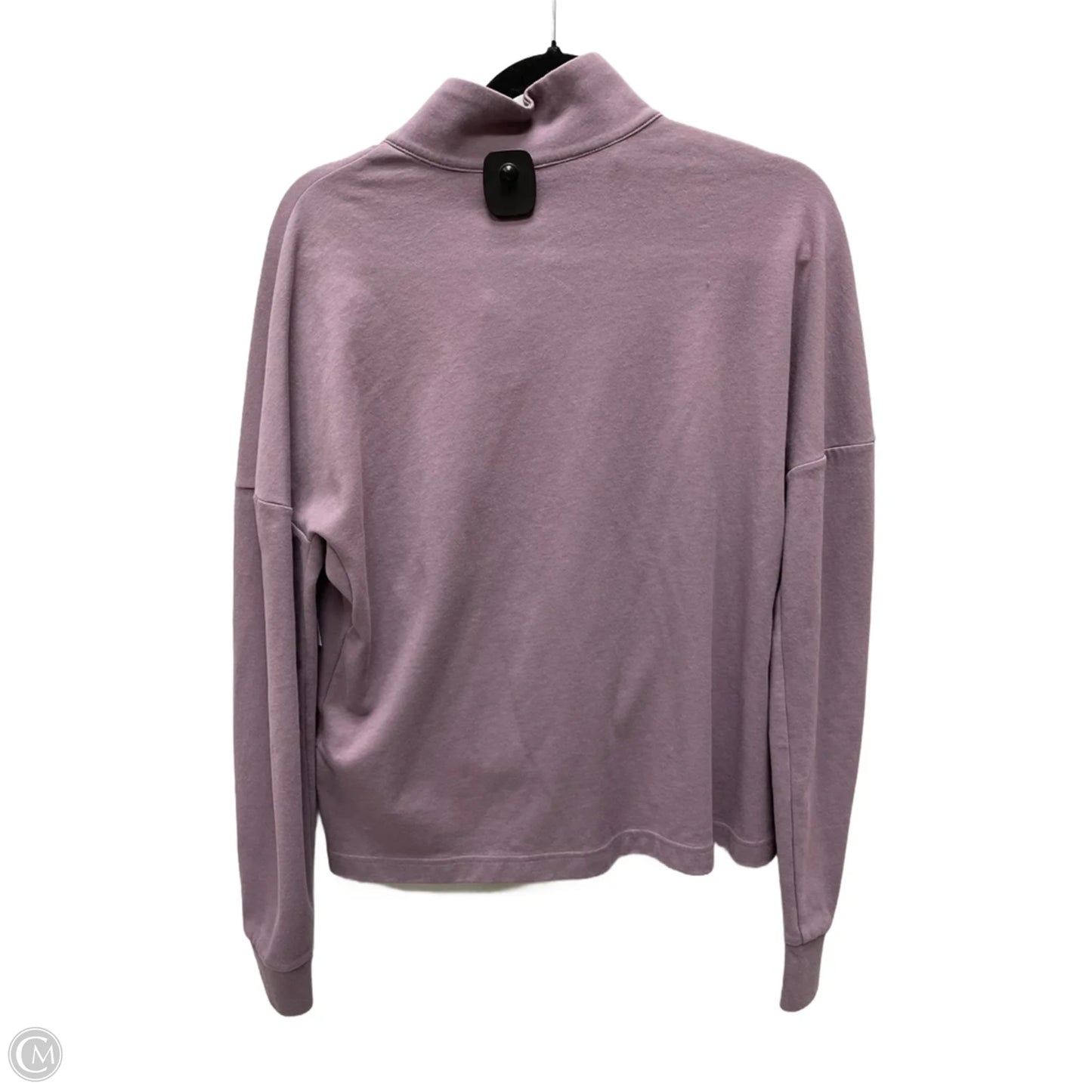 Jacket Fleece By Adidas In Purple, Size: L