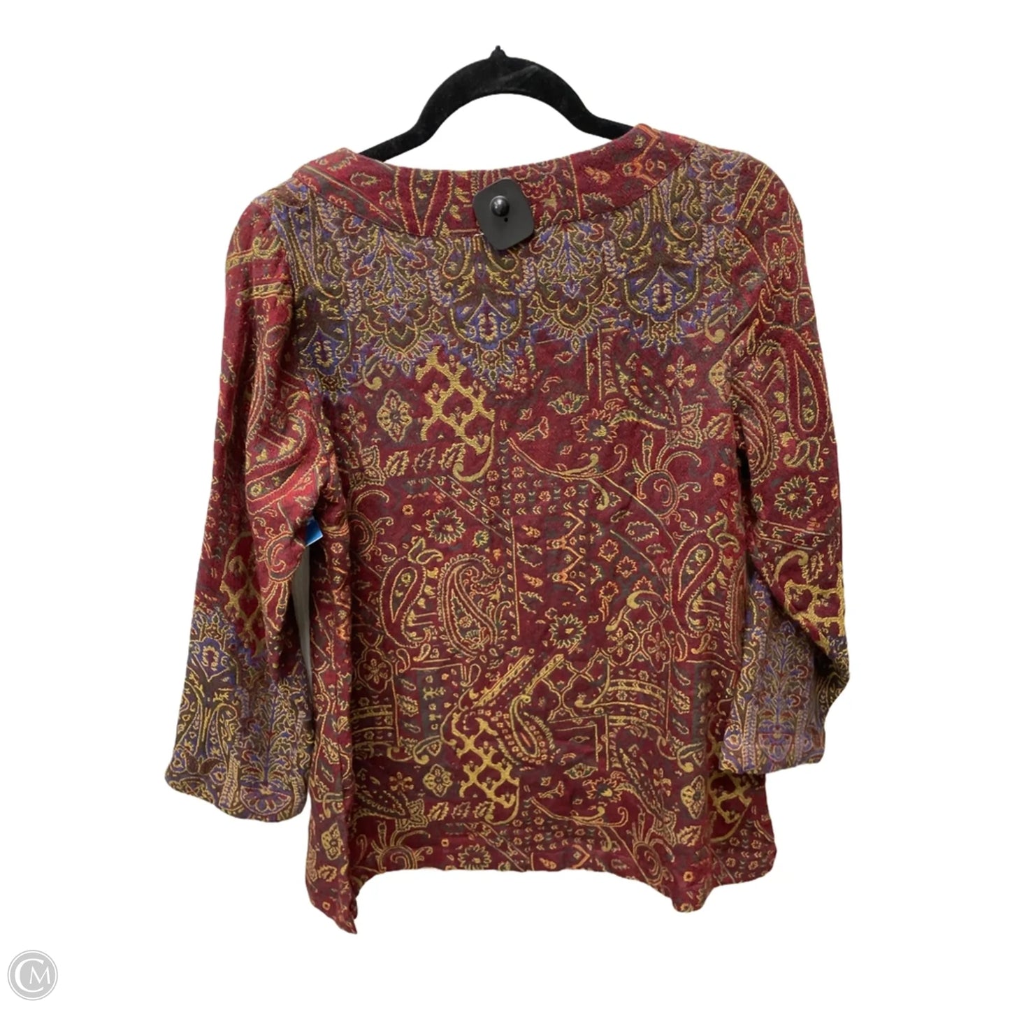 Top Long Sleeve By Soft Surroundings In Floral Print, Size: S