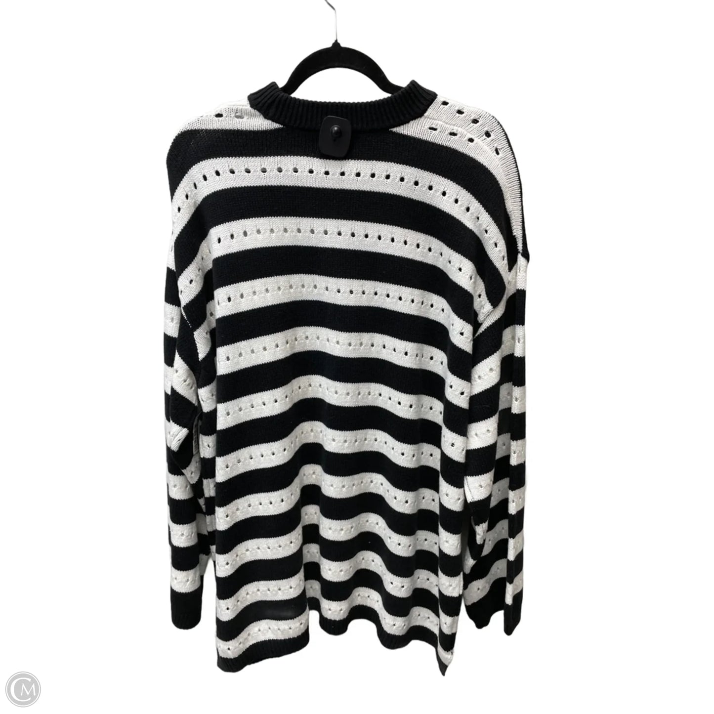 Sweater By Asos In Black & White, Size: L