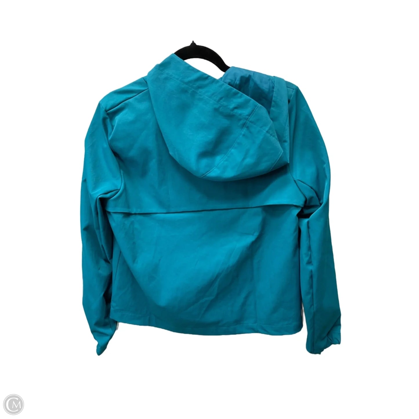 Jacket Moto By Nike Apparel In Teal, Size: S
