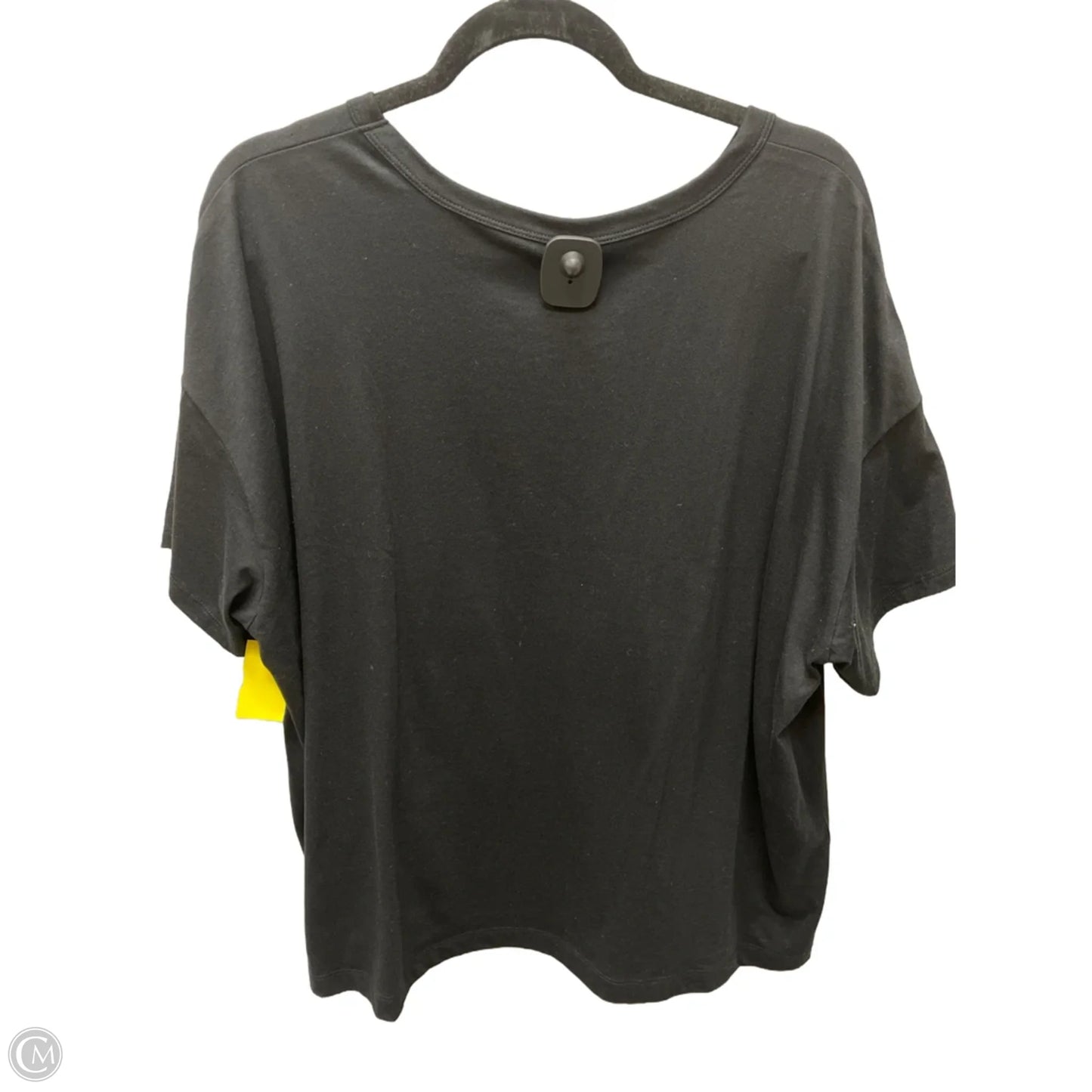 Top Short Sleeve Basic By Old Navy In Black, Size: 2x
