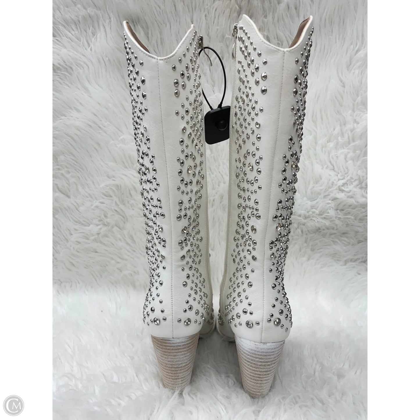 Boots Western By Corkys In White, Size: 9