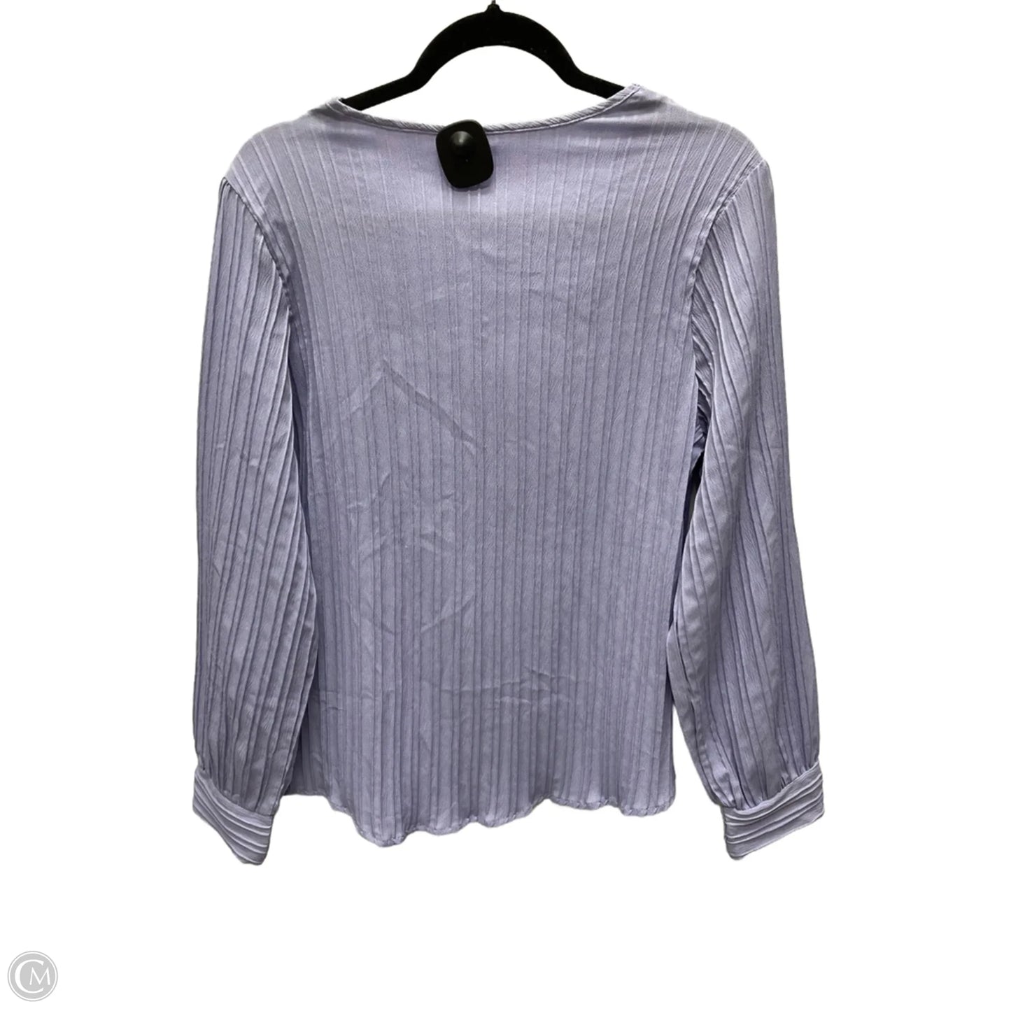 Top Long Sleeve By Clothes Mentor In Purple, Size: L