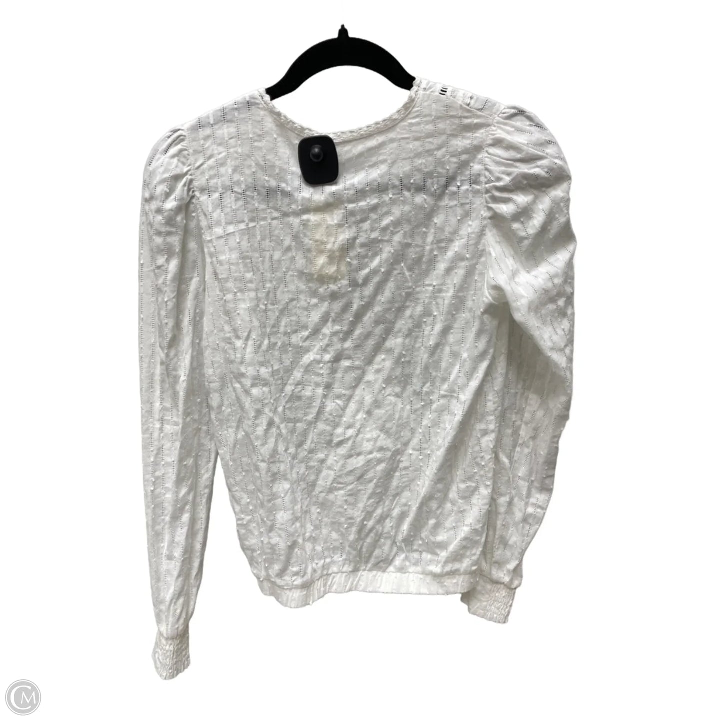 Top Long Sleeve By ROAN RYAN In White, Size: Xs